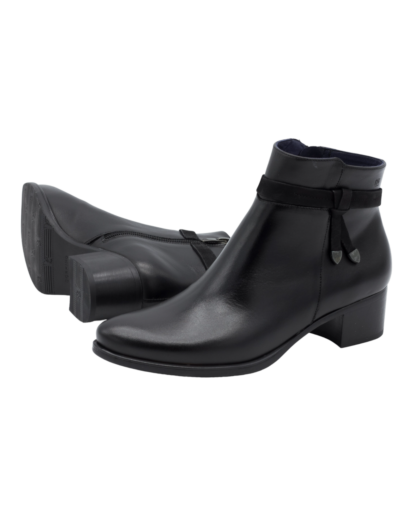 BOTINES DE MUJER DORKING ALEGRIA D8889 EN NEGRO