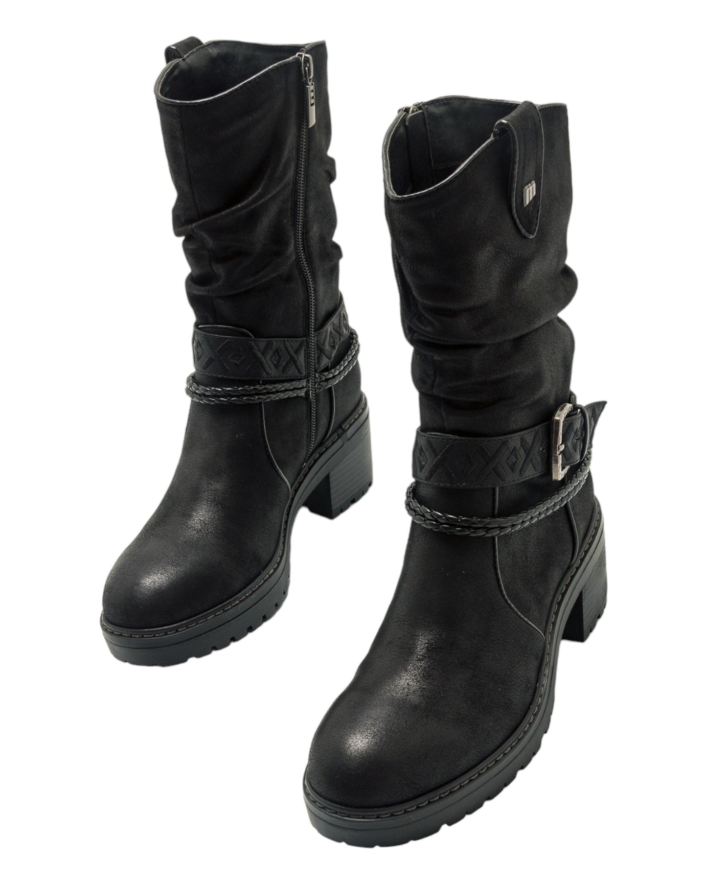 BOTINES DE MUJER MUSTANG 53539 EN NEGRO