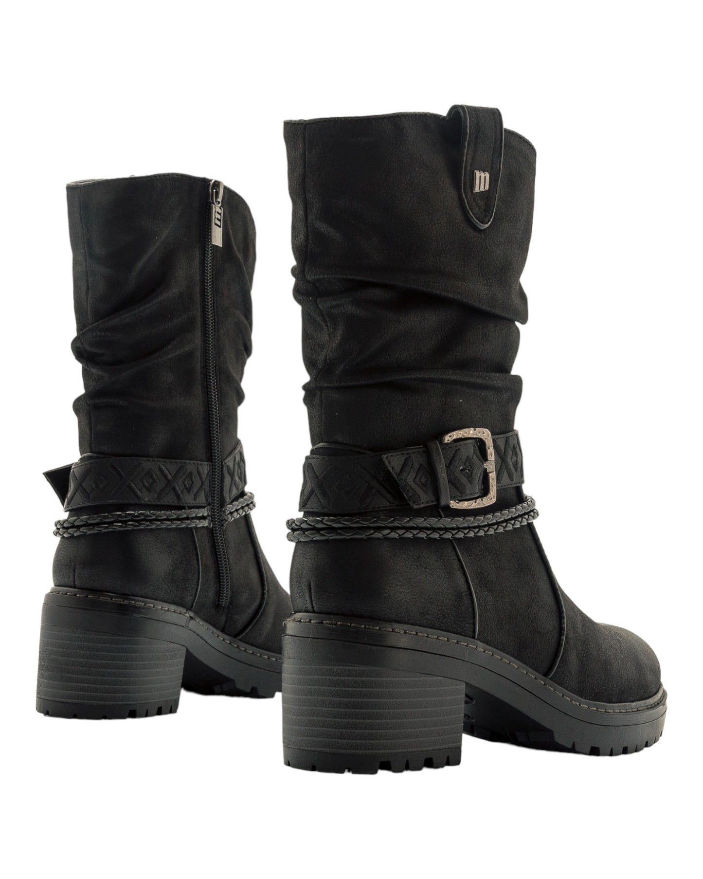 BOTINES DE MUJER MUSTANG 53539 EN NEGRO