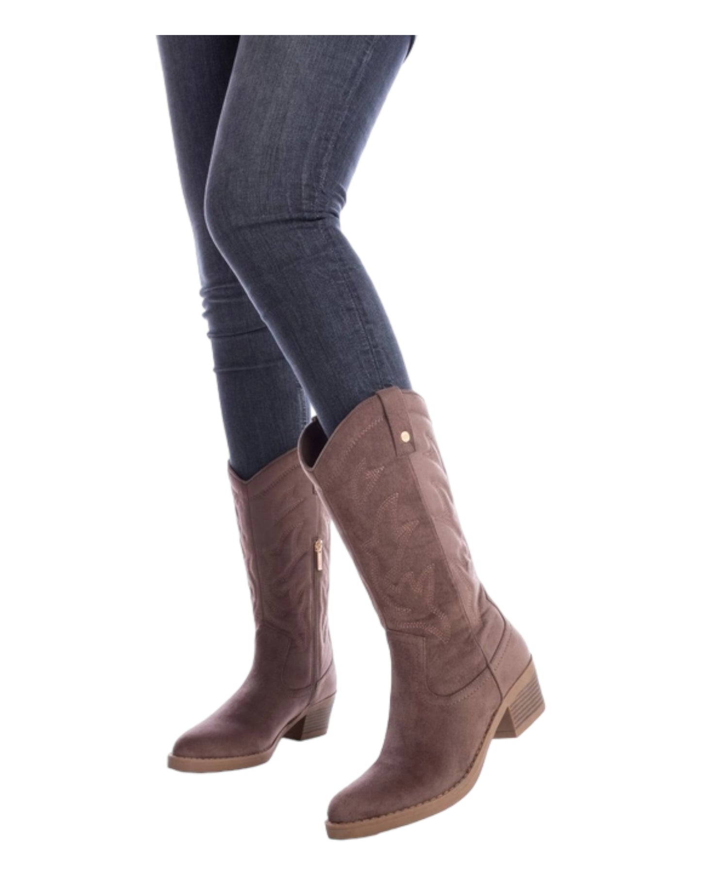 BOTAS DE MUJER XTI 142019 EN TAUPE