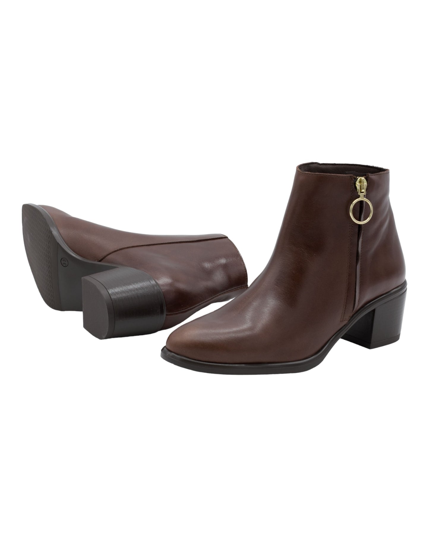 BOTINES DE MUJER MARIA JAEN 7024 EN CUERO