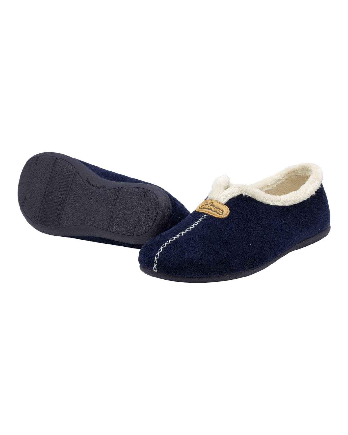 ZAPATILLAS CASA MUJER CABRERA 3002 EN MARINO