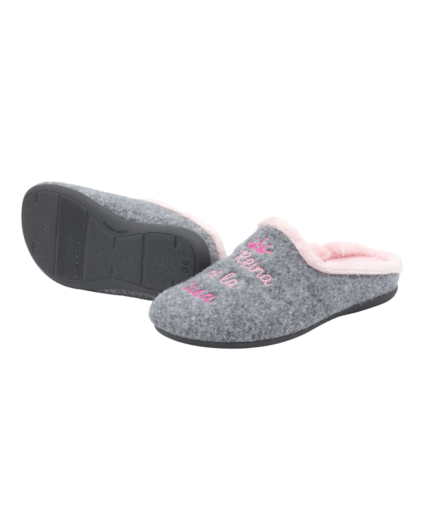 ZAPATILLAS CASA MUJER CABRERA 3029 EN GRIS
