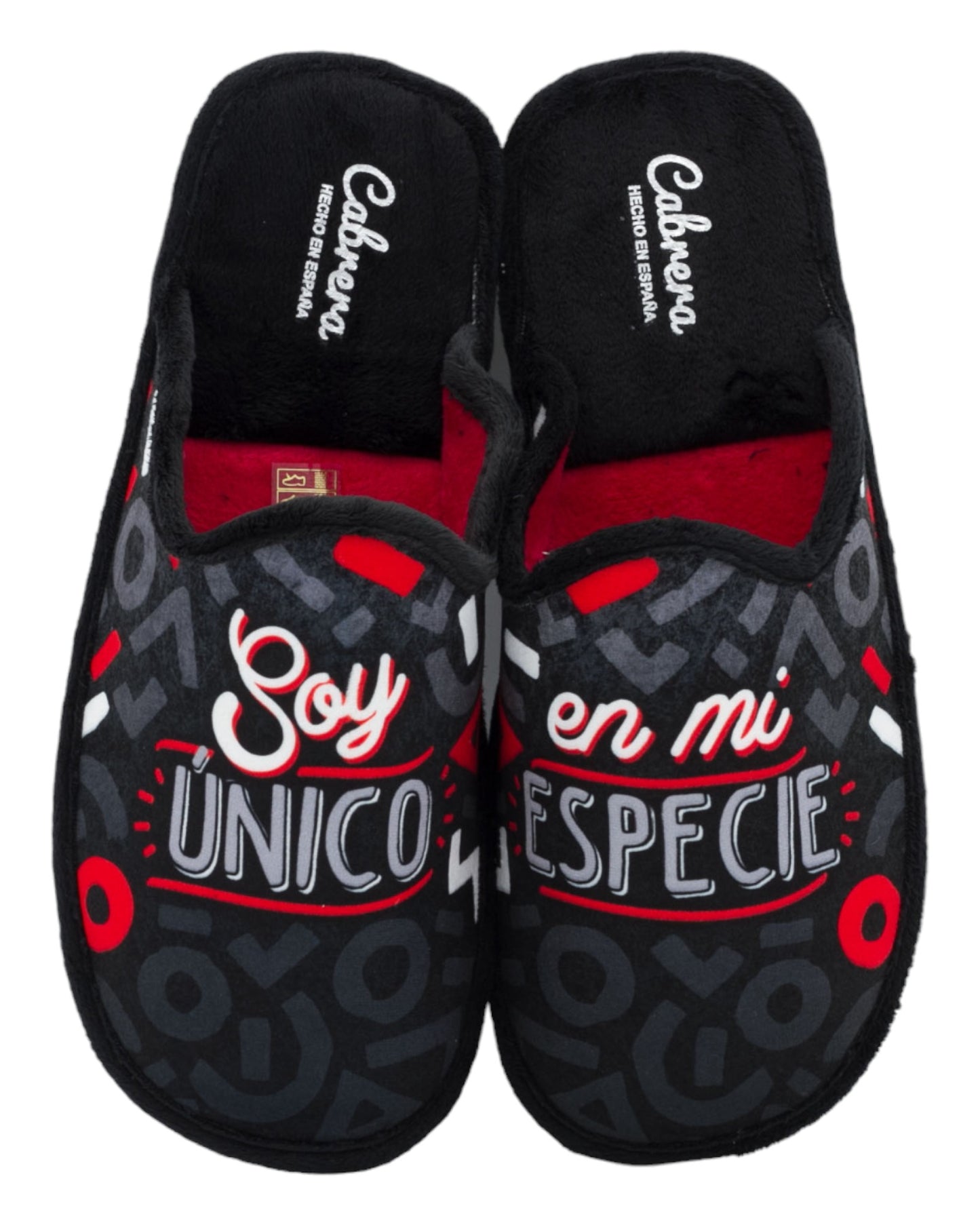 ZAPATILLAS CASA HOMBRE CABRERA 2872 EN NEGRO