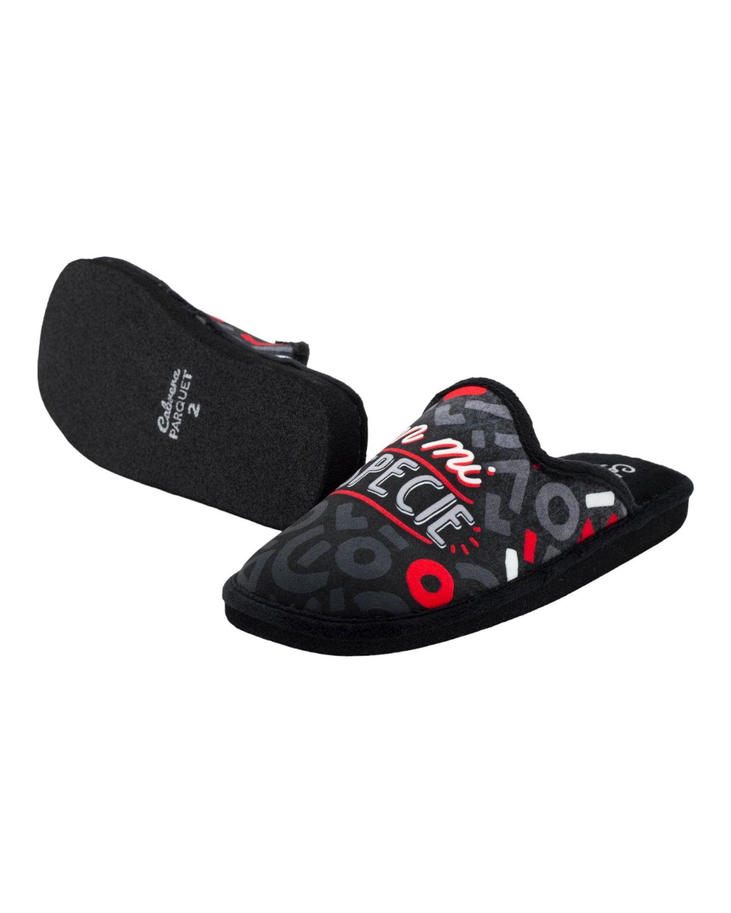 ZAPATILLAS CASA HOMBRE CABRERA 2872 EN NEGRO