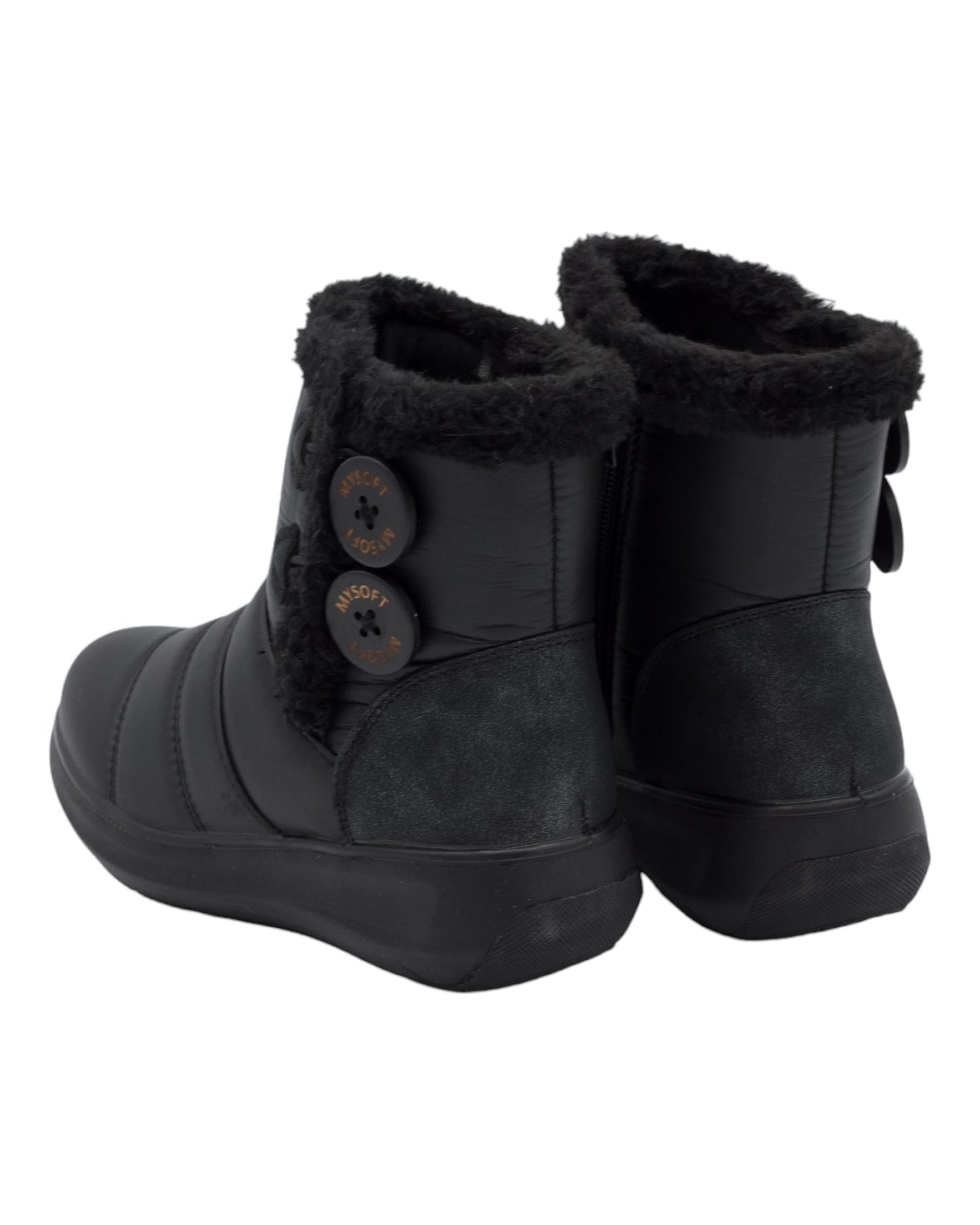 BOTINES DE MUJER MYSOFT M565 EN NEGRO