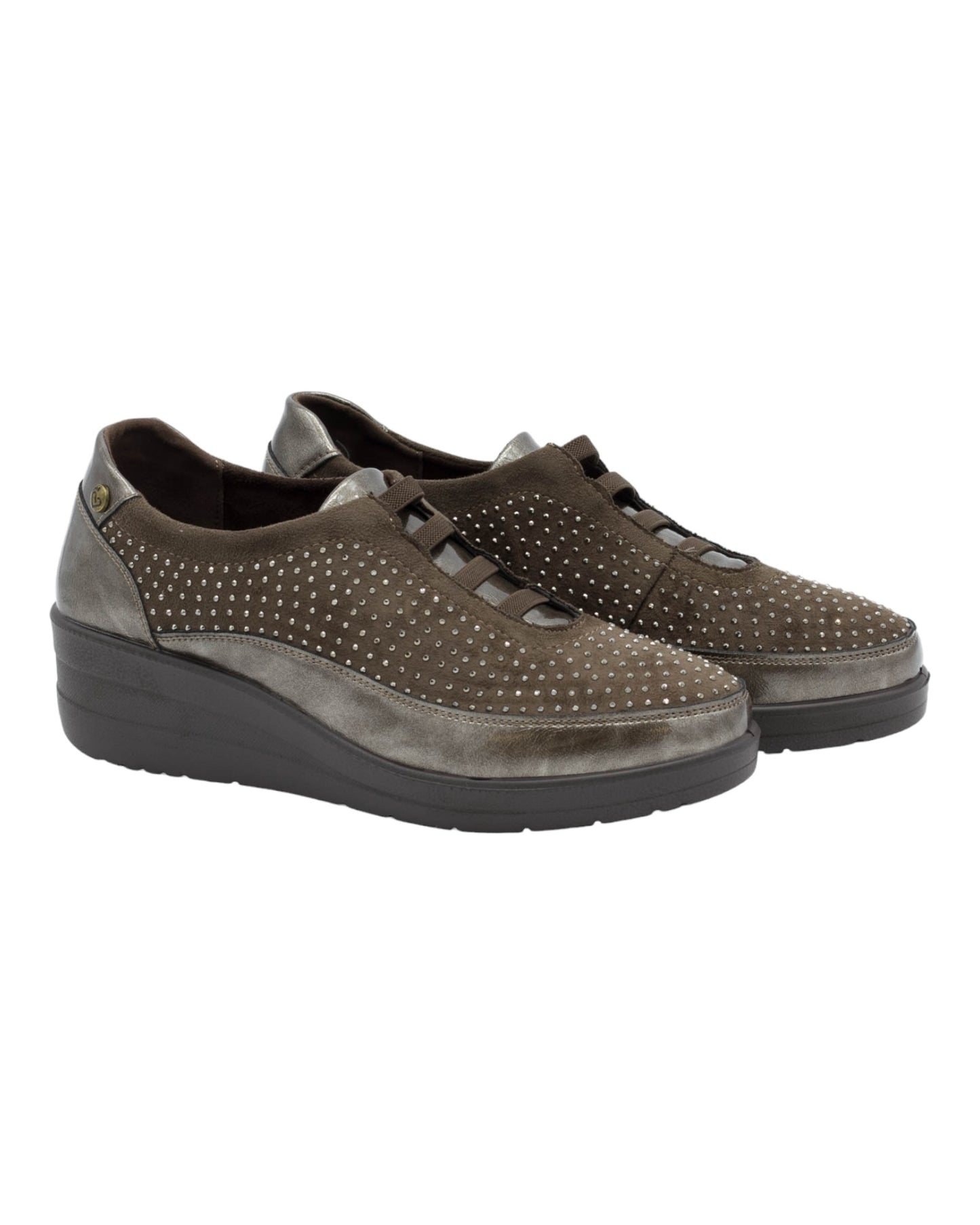 ZAPATOS DE MUJER AMARPIES AMD25360 EN TAUPE