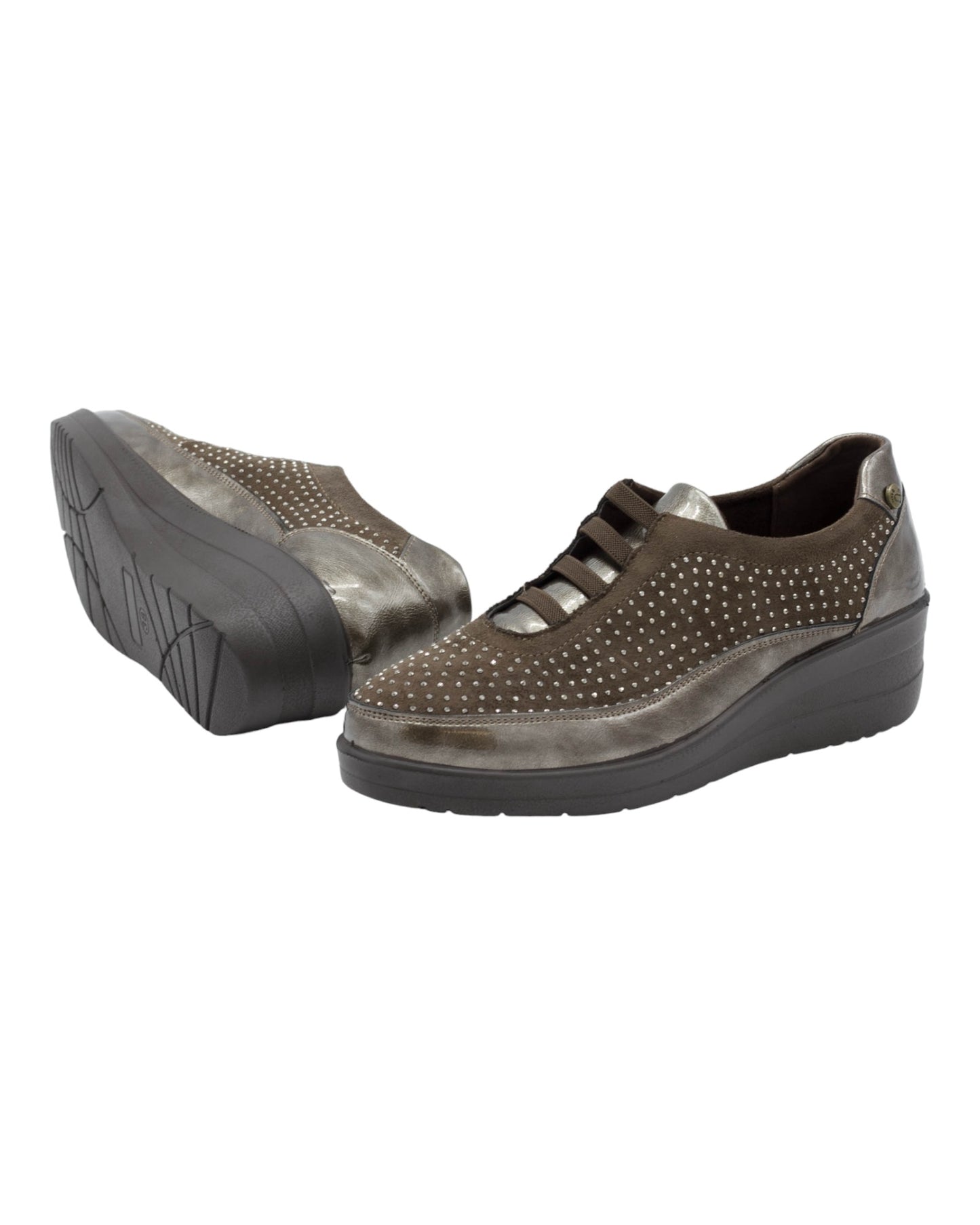 ZAPATOS DE MUJER AMARPIES AMD25360 EN TAUPE