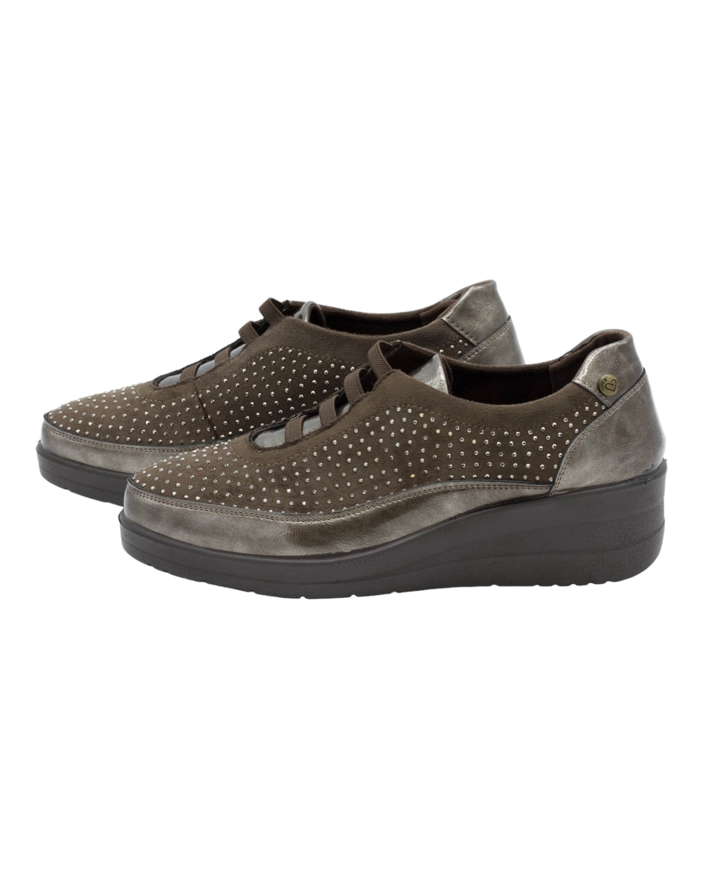 ZAPATOS DE MUJER AMARPIES AMD25360 EN TAUPE