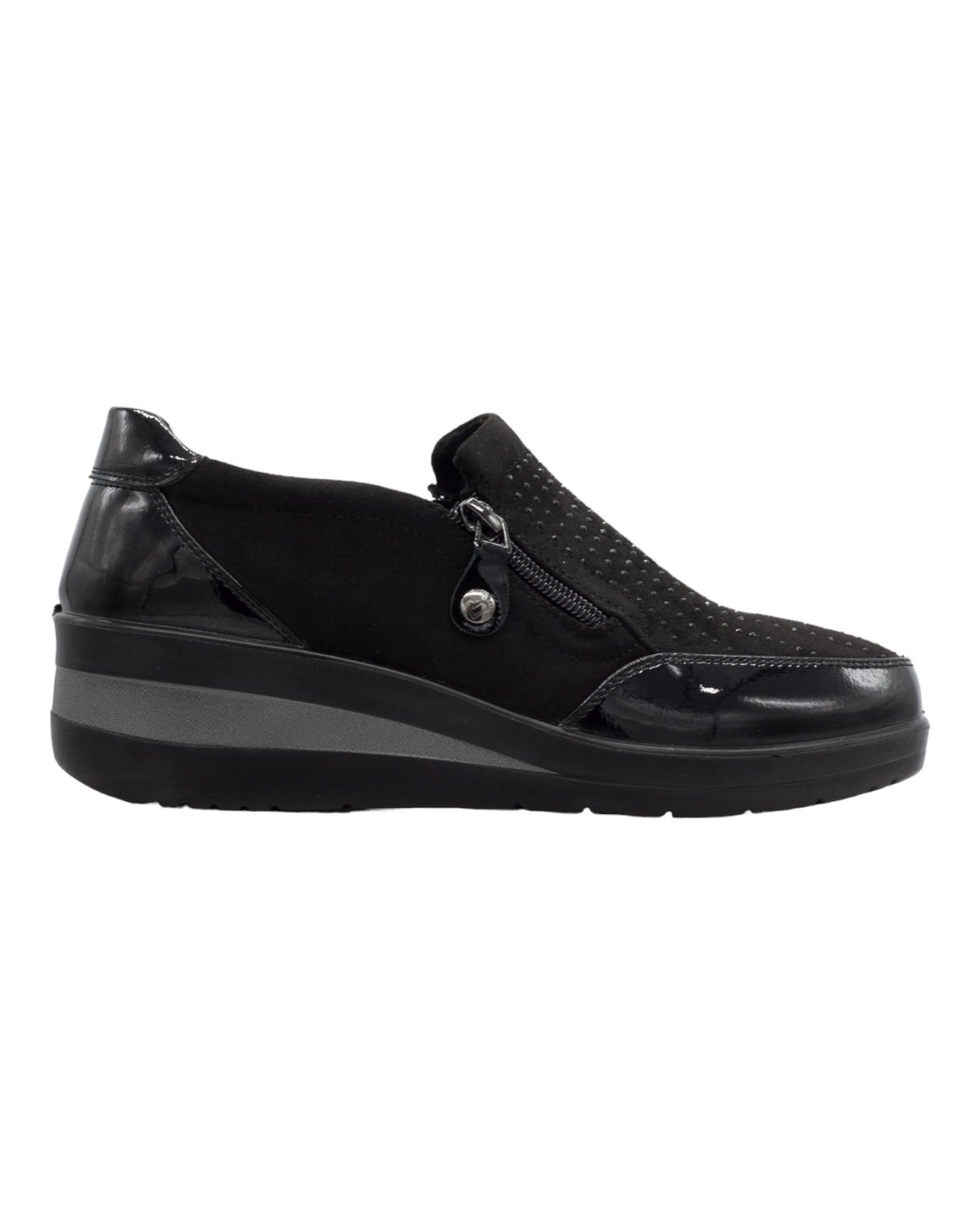 ZAPATOS DE MUJER AMARPIES AMD25337 EN NEGRO