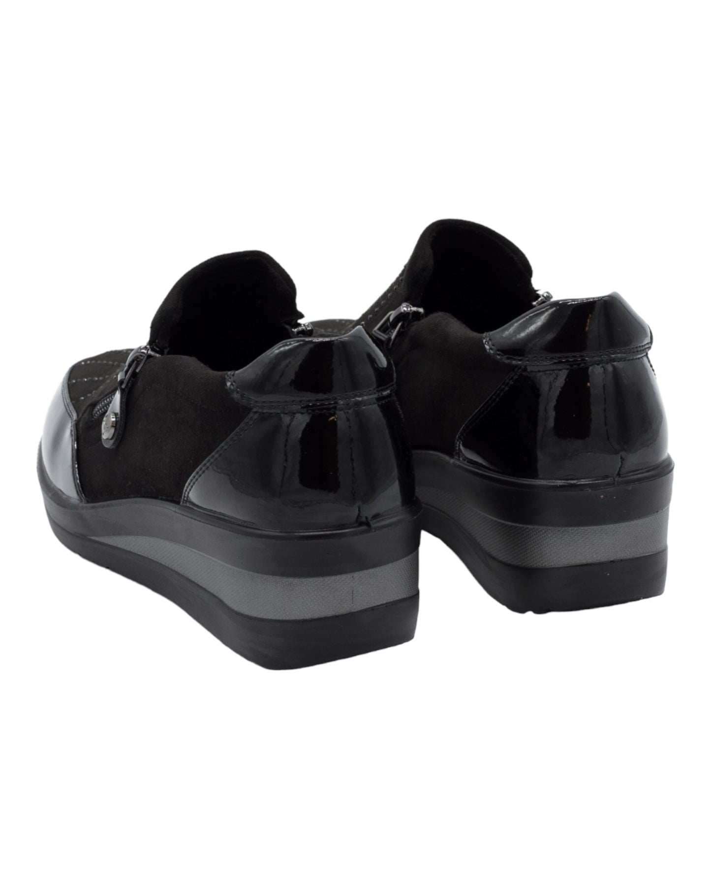 ZAPATOS DE MUJER AMARPIES AMD25337 EN NEGRO