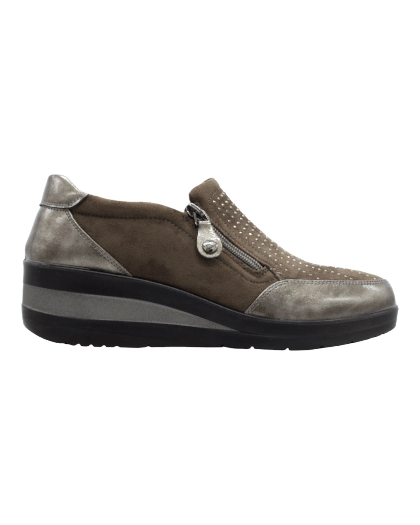 ZAPATOS DE MUJER AMARPIES AMD25337 EN TAUPE