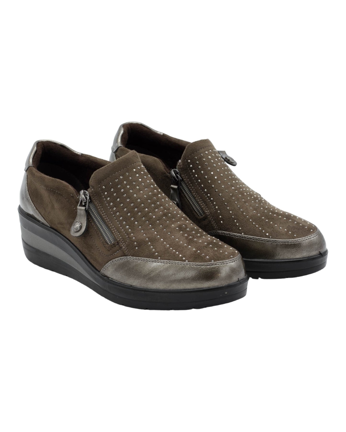 ZAPATOS DE MUJER AMARPIES AMD25337 EN TAUPE