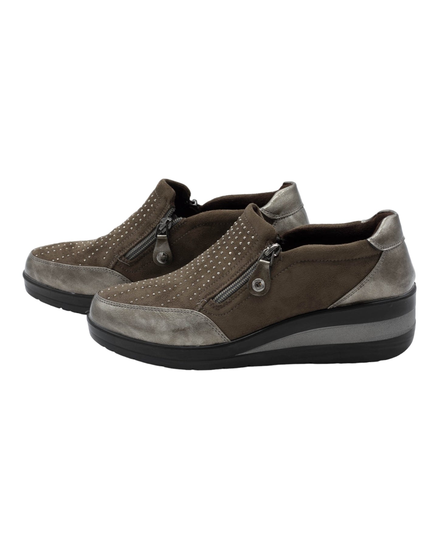 ZAPATOS DE MUJER AMARPIES AMD25337 EN TAUPE