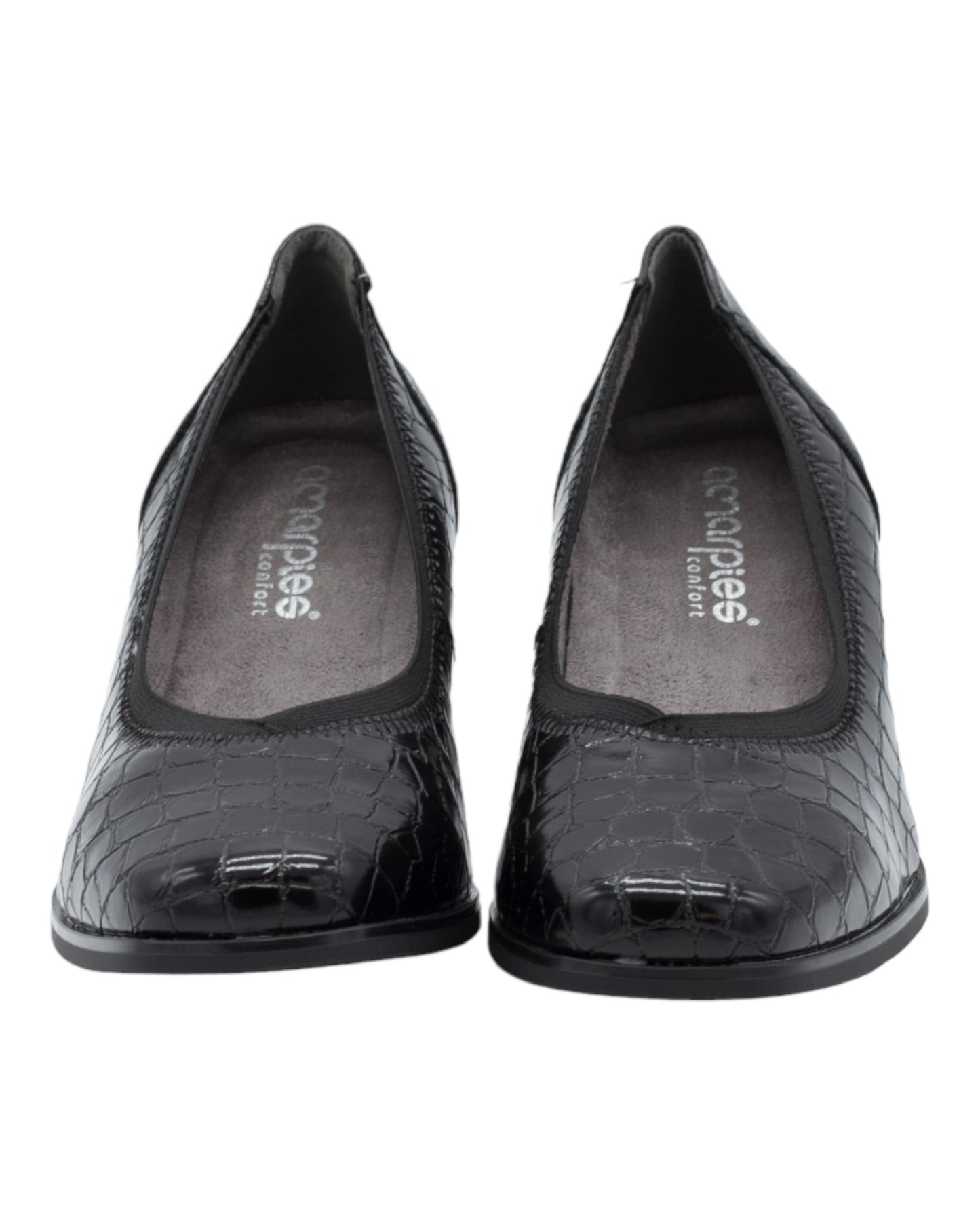 ZAPATOS DE MUJER AMARPIES AMD25381 EN NEGRO