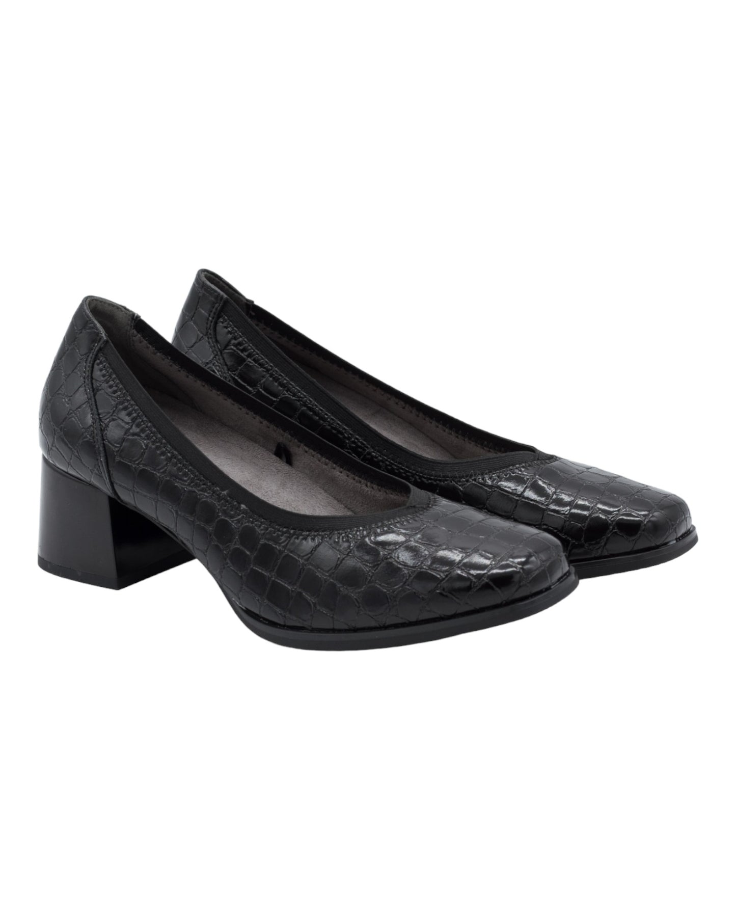 ZAPATOS DE MUJER AMARPIES AMD25381 EN NEGRO