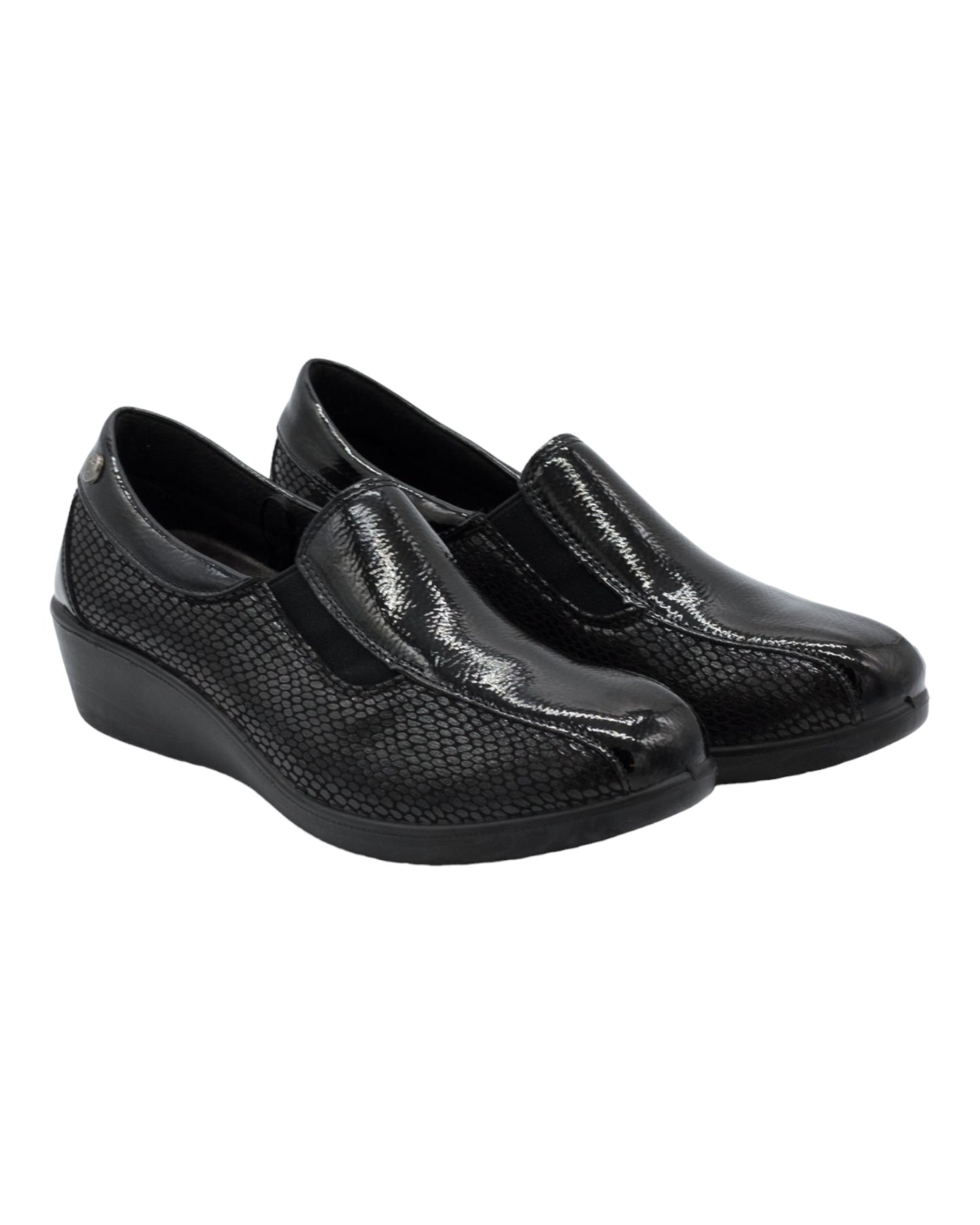 ZAPATOS DE MUJER AMARPIES AJH22403 EN NEGRO