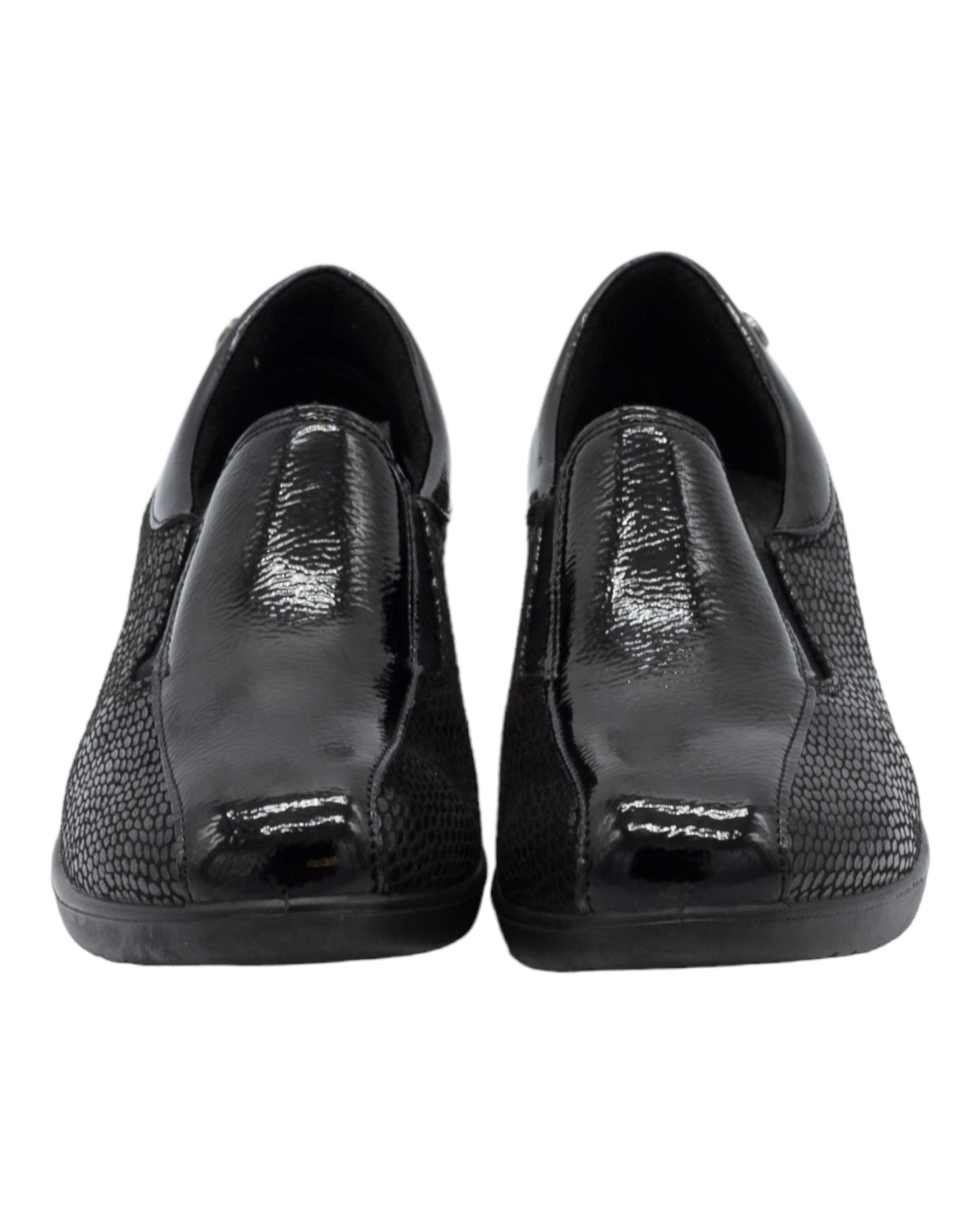 ZAPATOS DE MUJER AMARPIES AJH22403 EN NEGRO
