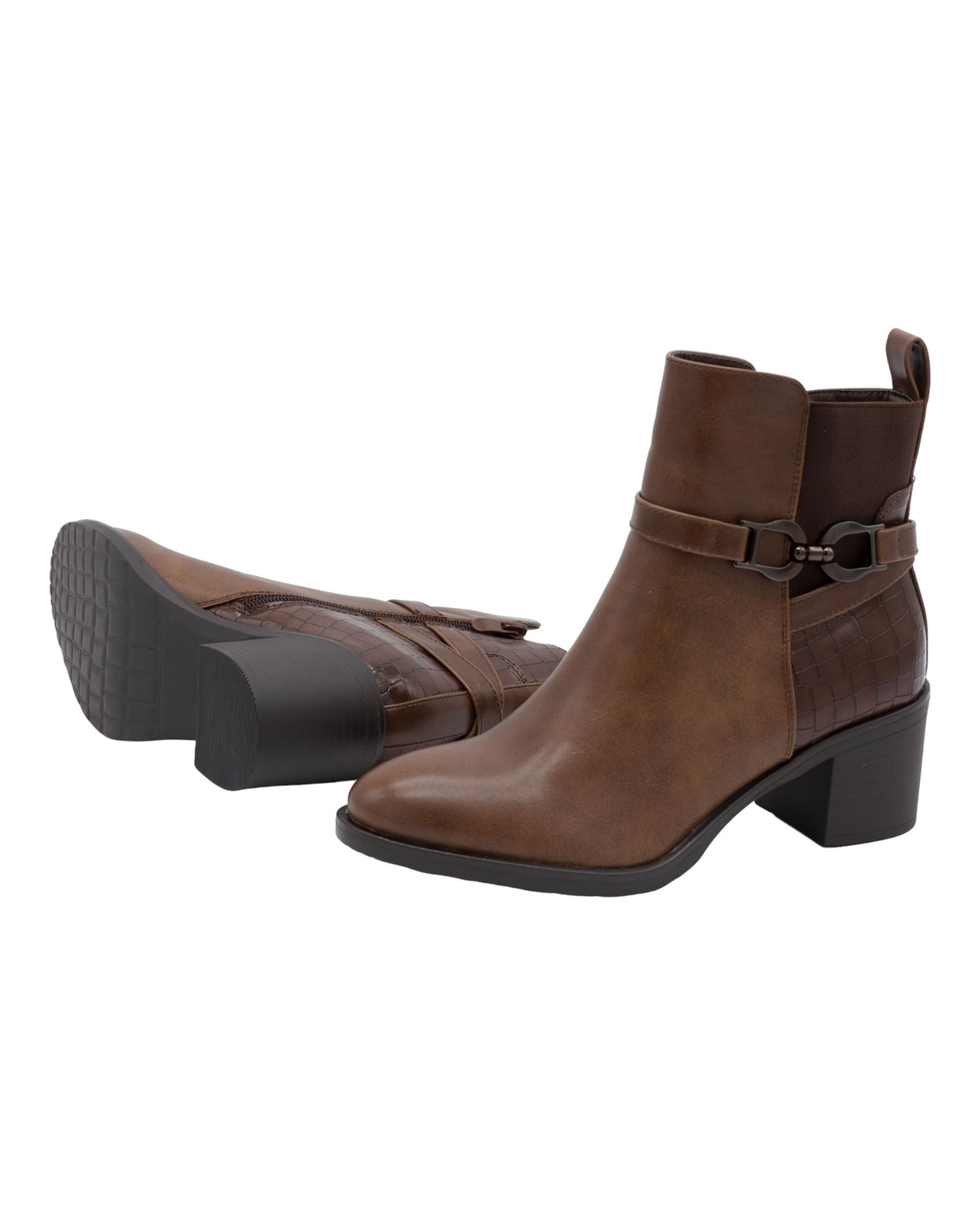 BOTINES DE MUJER AMARPIES ARB25622 EN CUERO