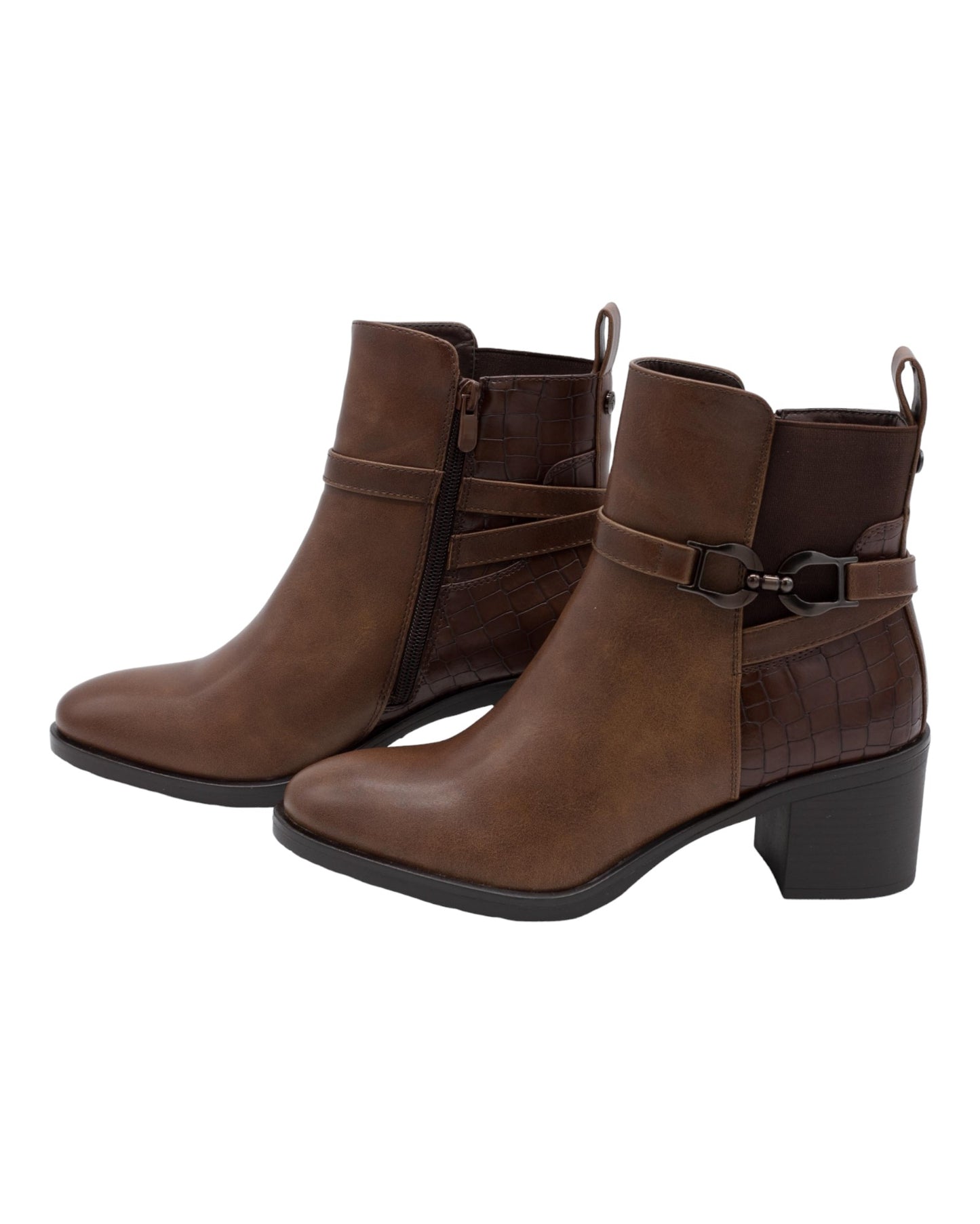BOTINES DE MUJER AMARPIES ARB25622 EN CUERO