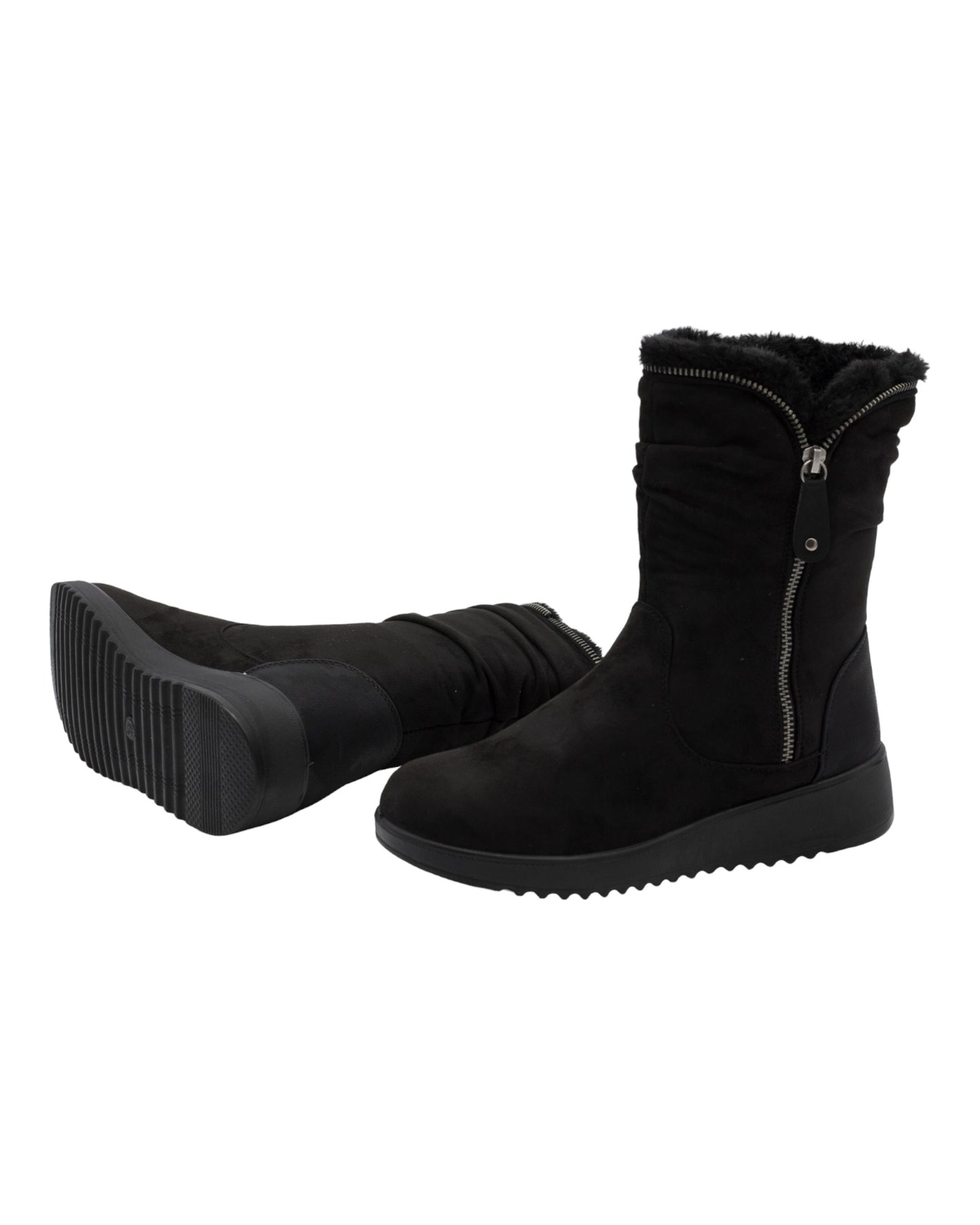 BOTINES DE MUJER AMARPIES AJH22418 EN NEGRO