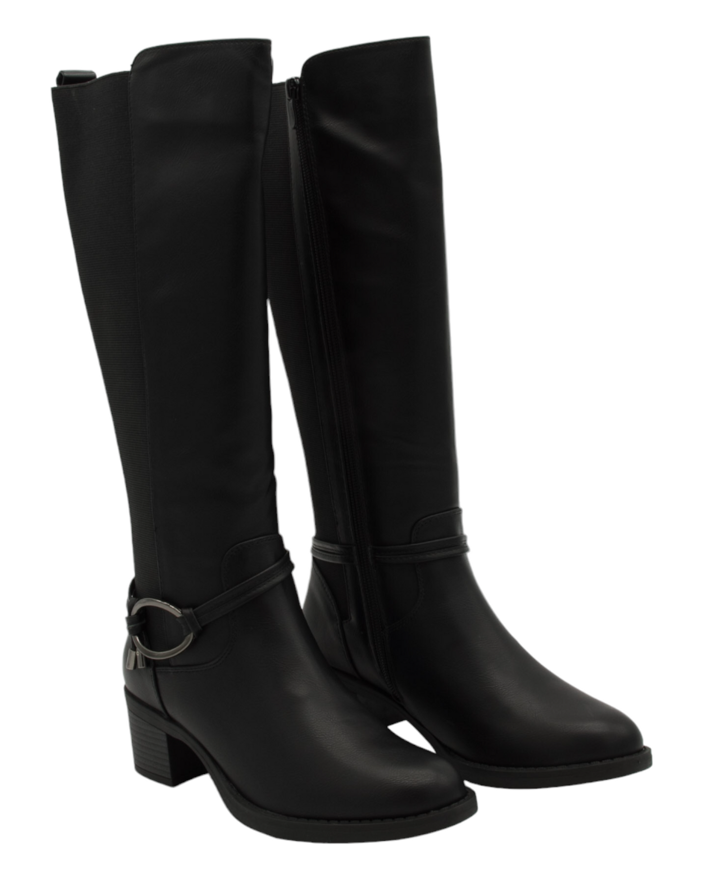 BOTAS DE MUJER AMARPIES AZS25579 EN NEGRO