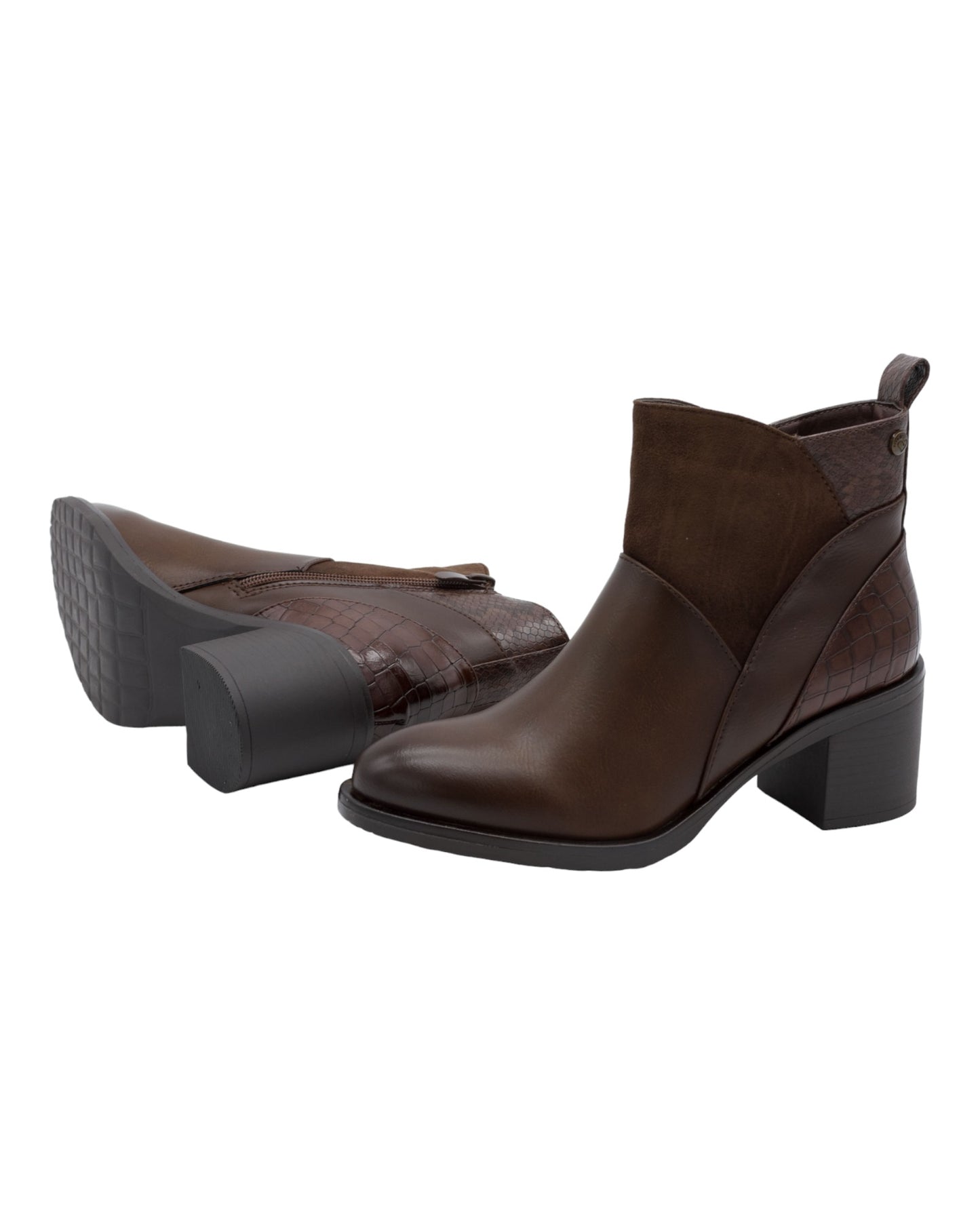 BOTINES DE MUJER AMARPIES ARB25623 EN CUERO