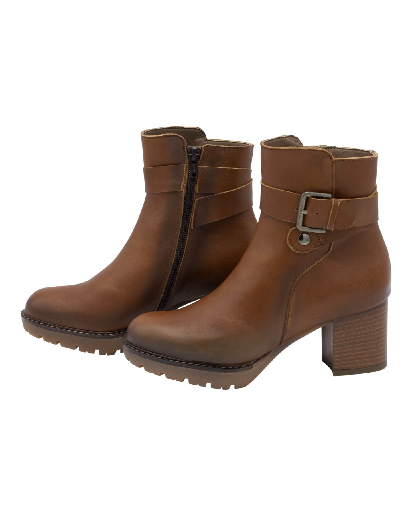 BOTINES DE MUJER PATRICIA MILLER 6131 EN CUERO