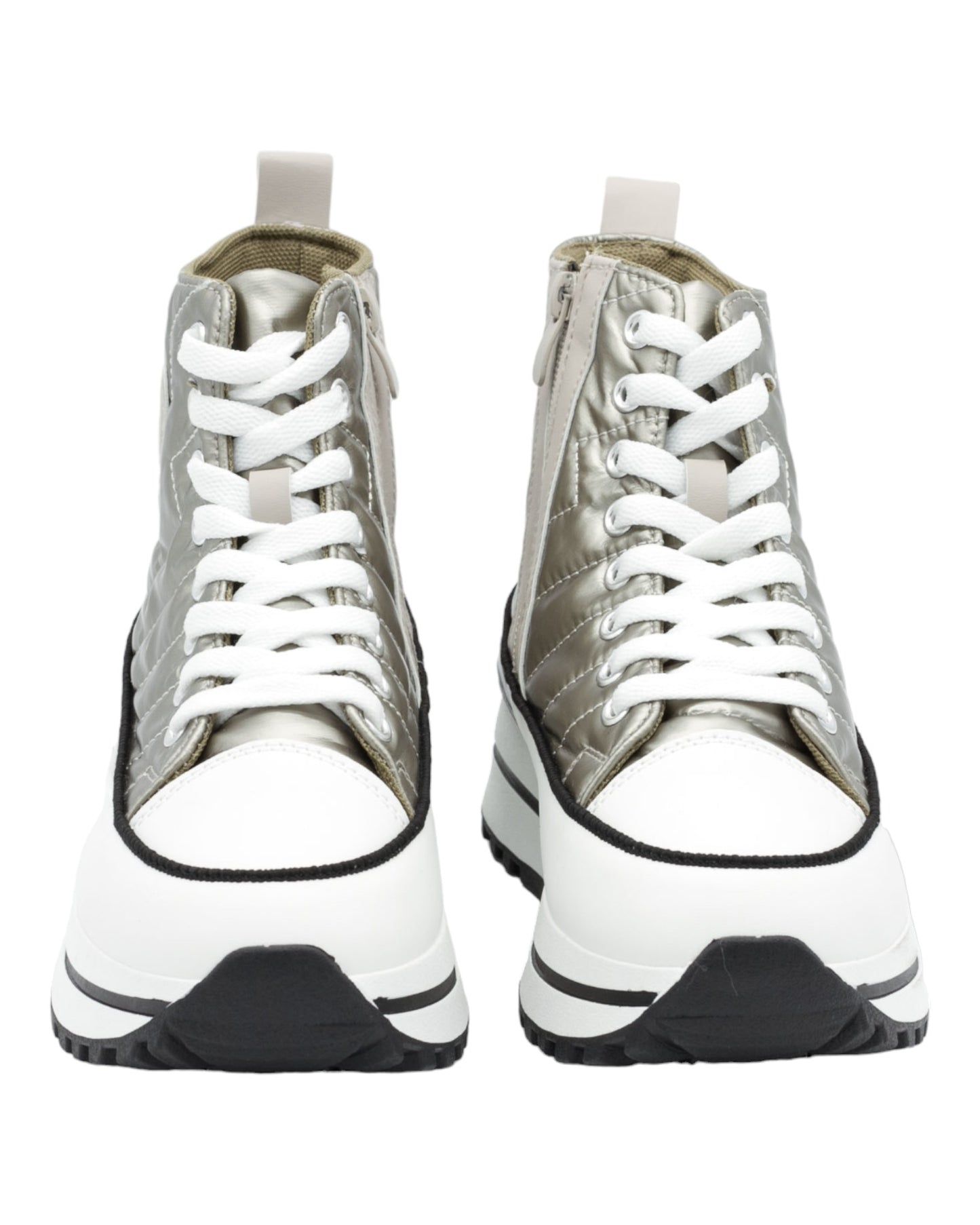 BOTINES DE MUJER STAY E35-1927 EN PLATINO