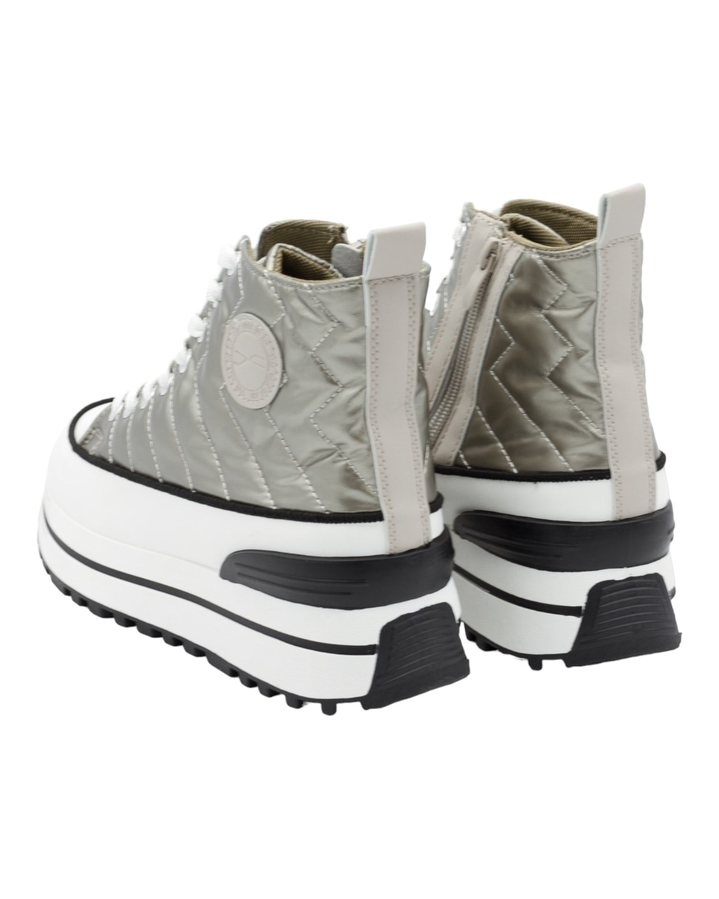 BOTINES DE MUJER STAY E35-1927 EN PLATINO