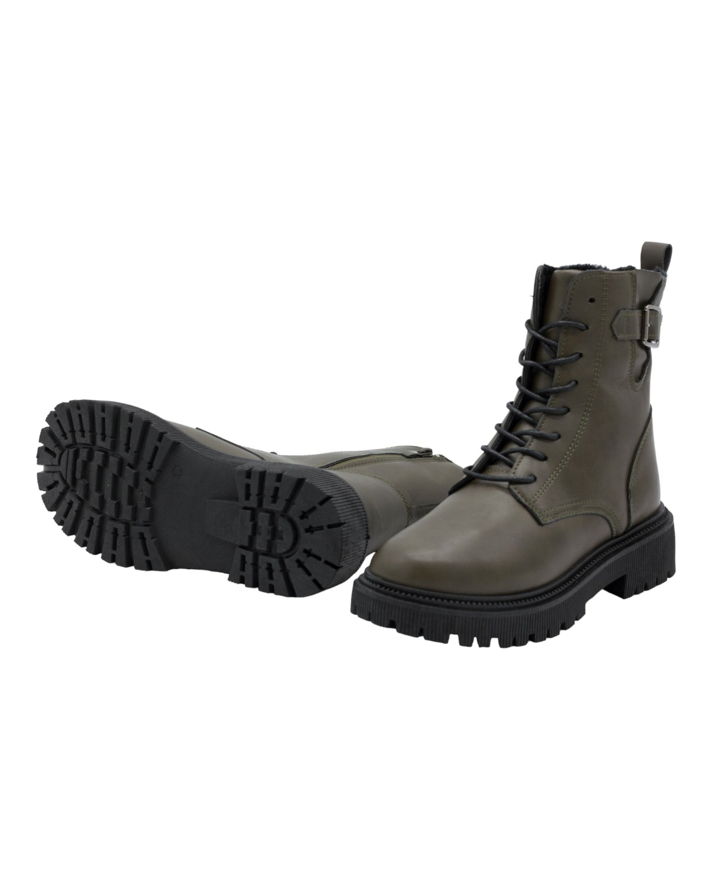 BOTINES DE MUJER STAY 35-19425 EN KAKI
