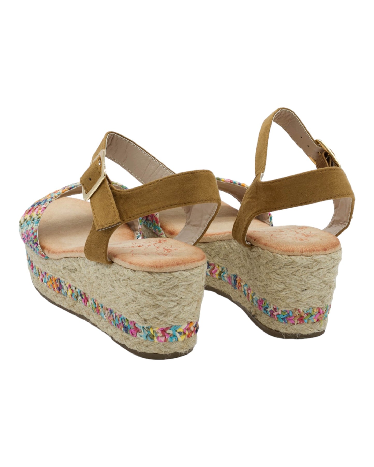SANDALIAS DE MUJER MANDARINA D43 EN MULTICOLOR