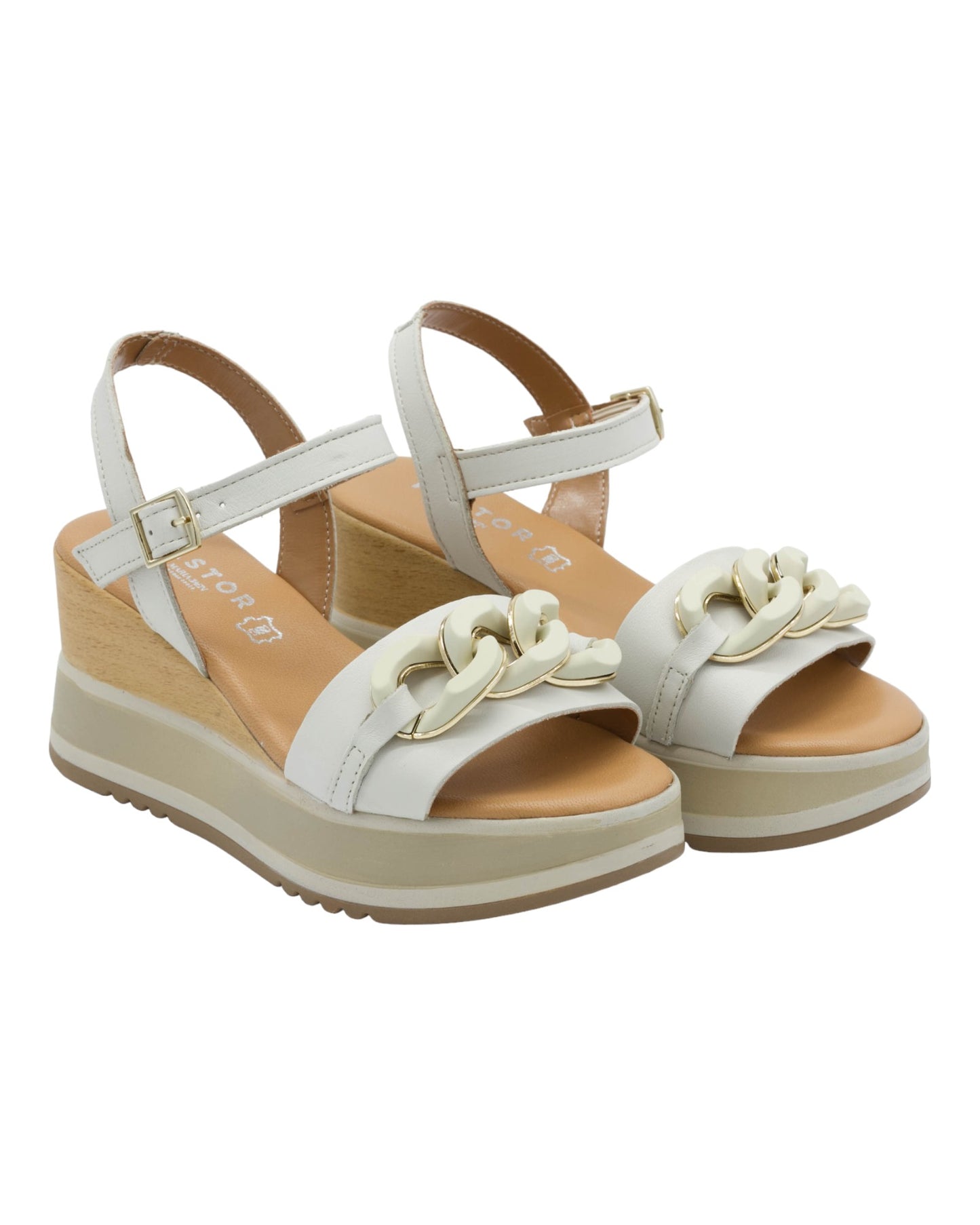 SANDALIAS DE MUJER MARIA JAEN 8518X EN BEIGE