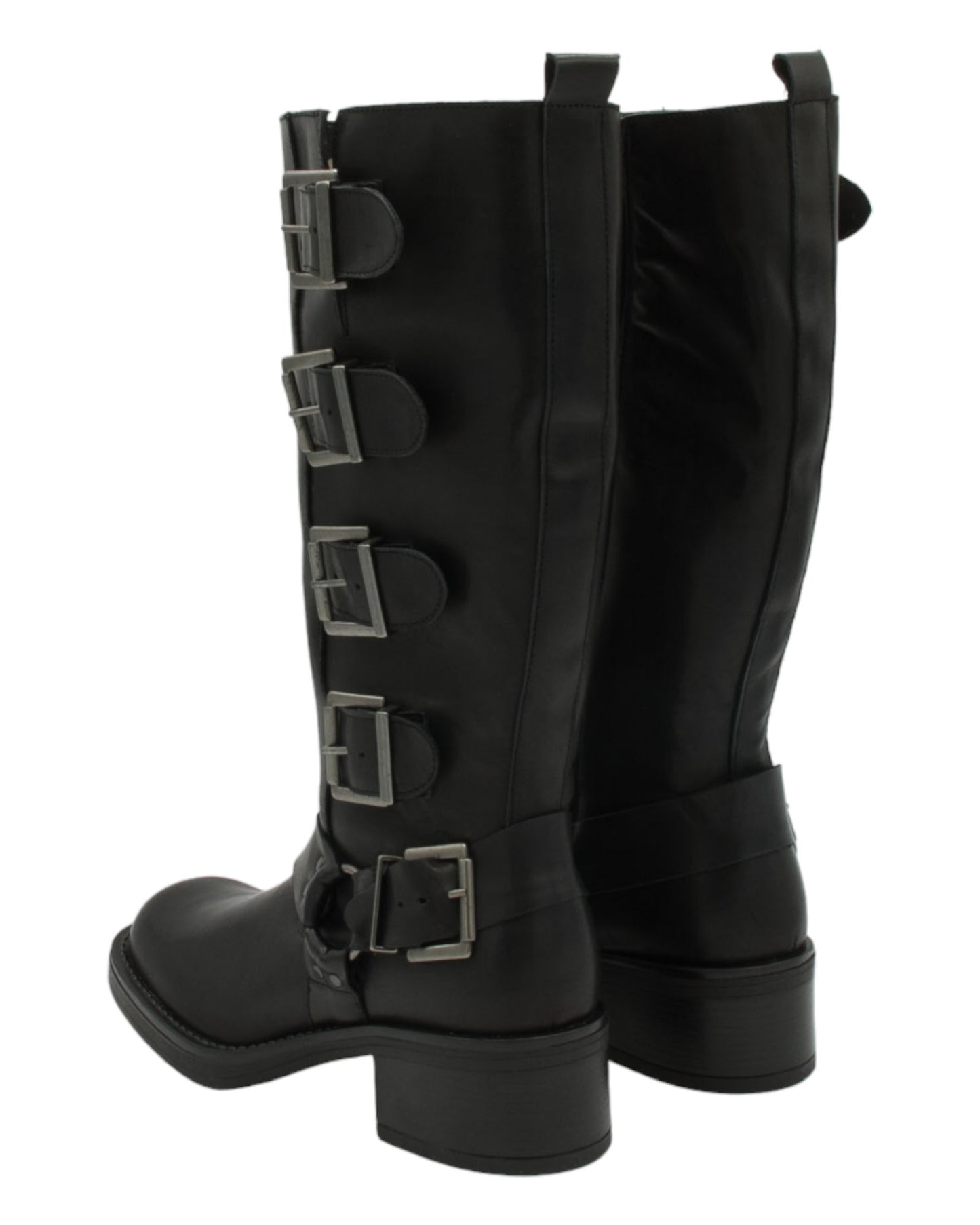 BOTAS DE MUJER PASTOR CASSANDRA EN NEGRO