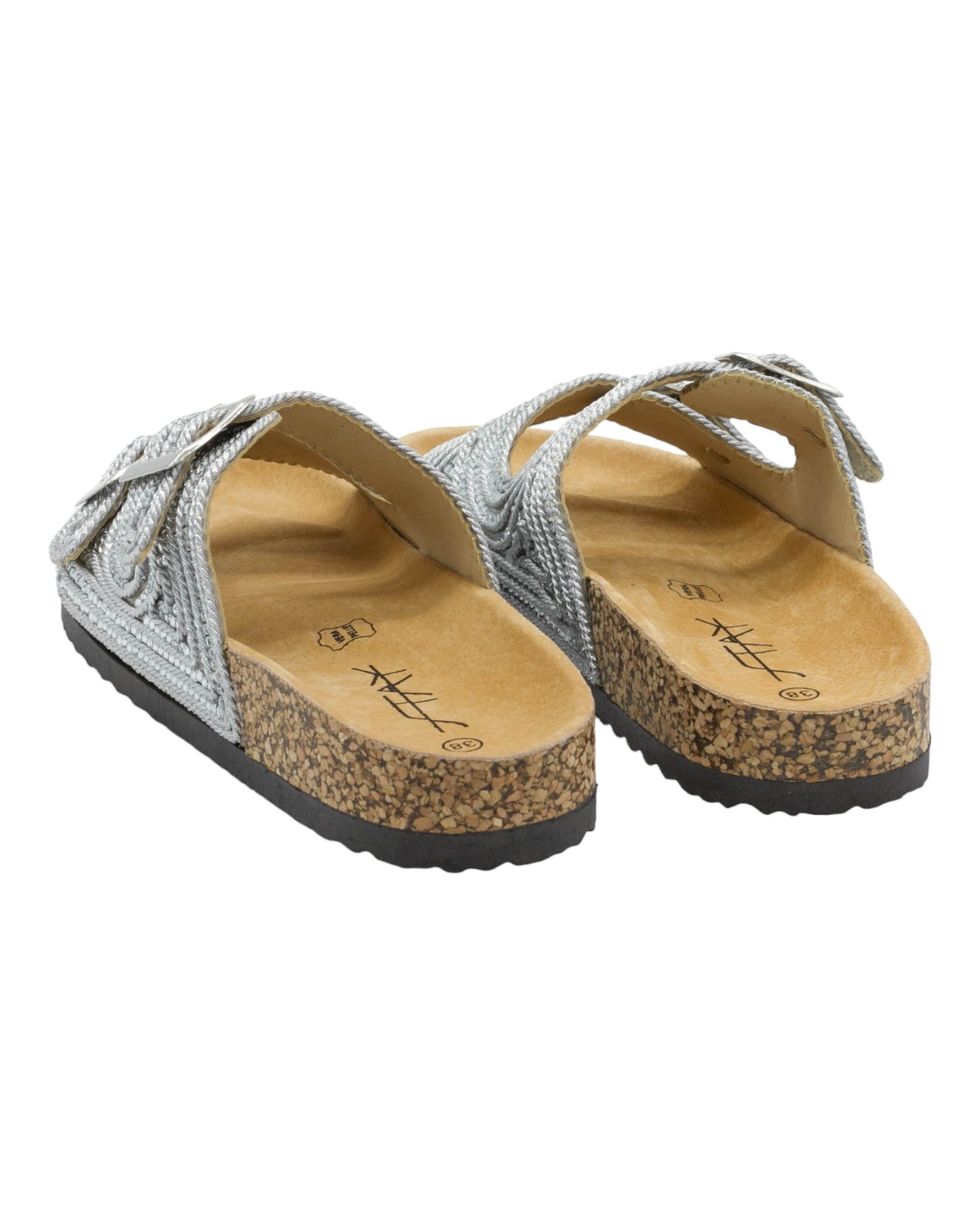 SANDALIAS DE MUJER STAY 19-2006 EN PLATA