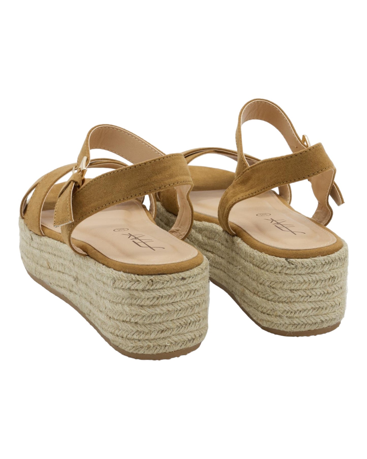 SANDALIAS DE MUJER STAY 65-689 EN CAMEL