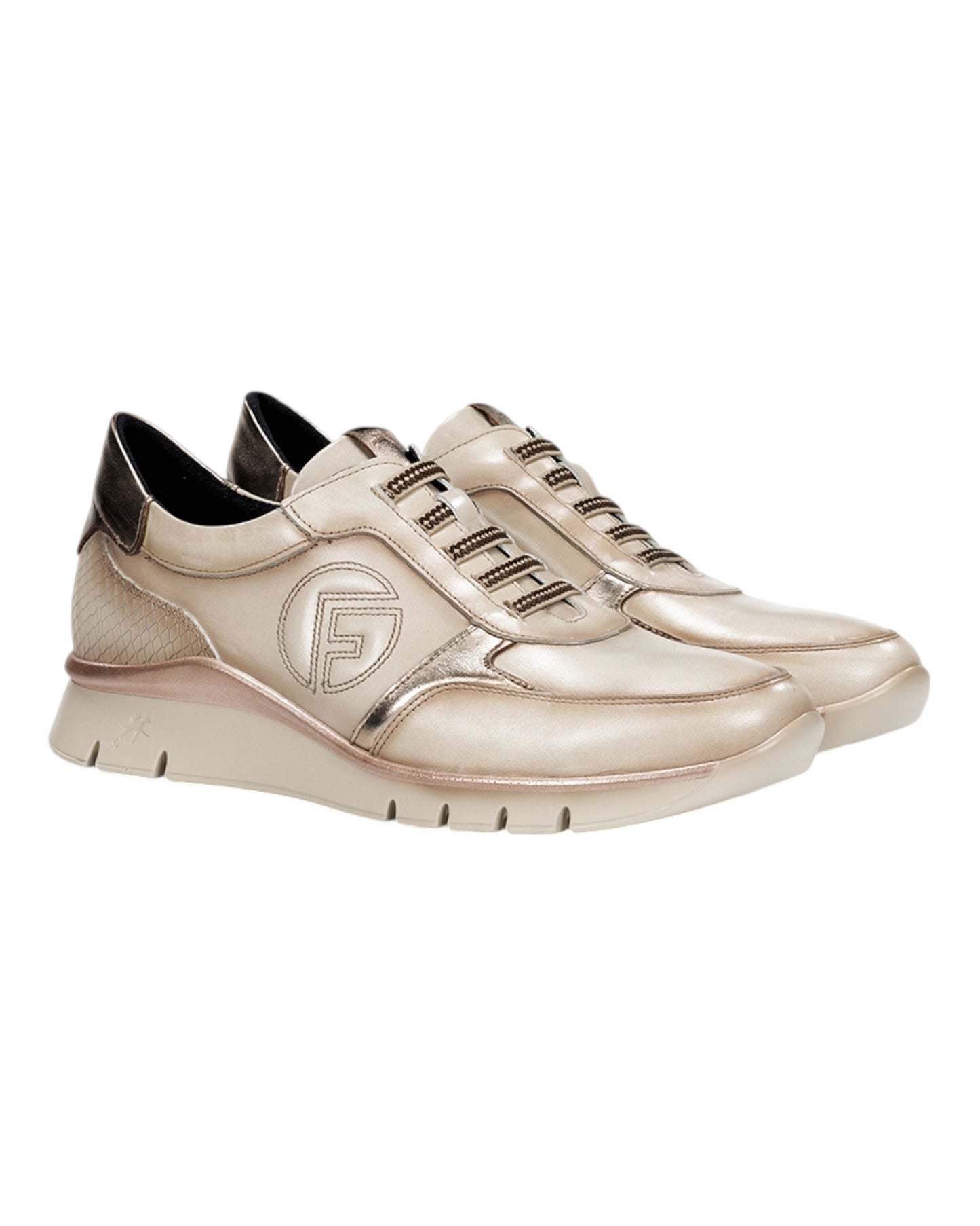 DEPORTIVOS DE MUJER FLUCHOS F2074 EN BEIGE