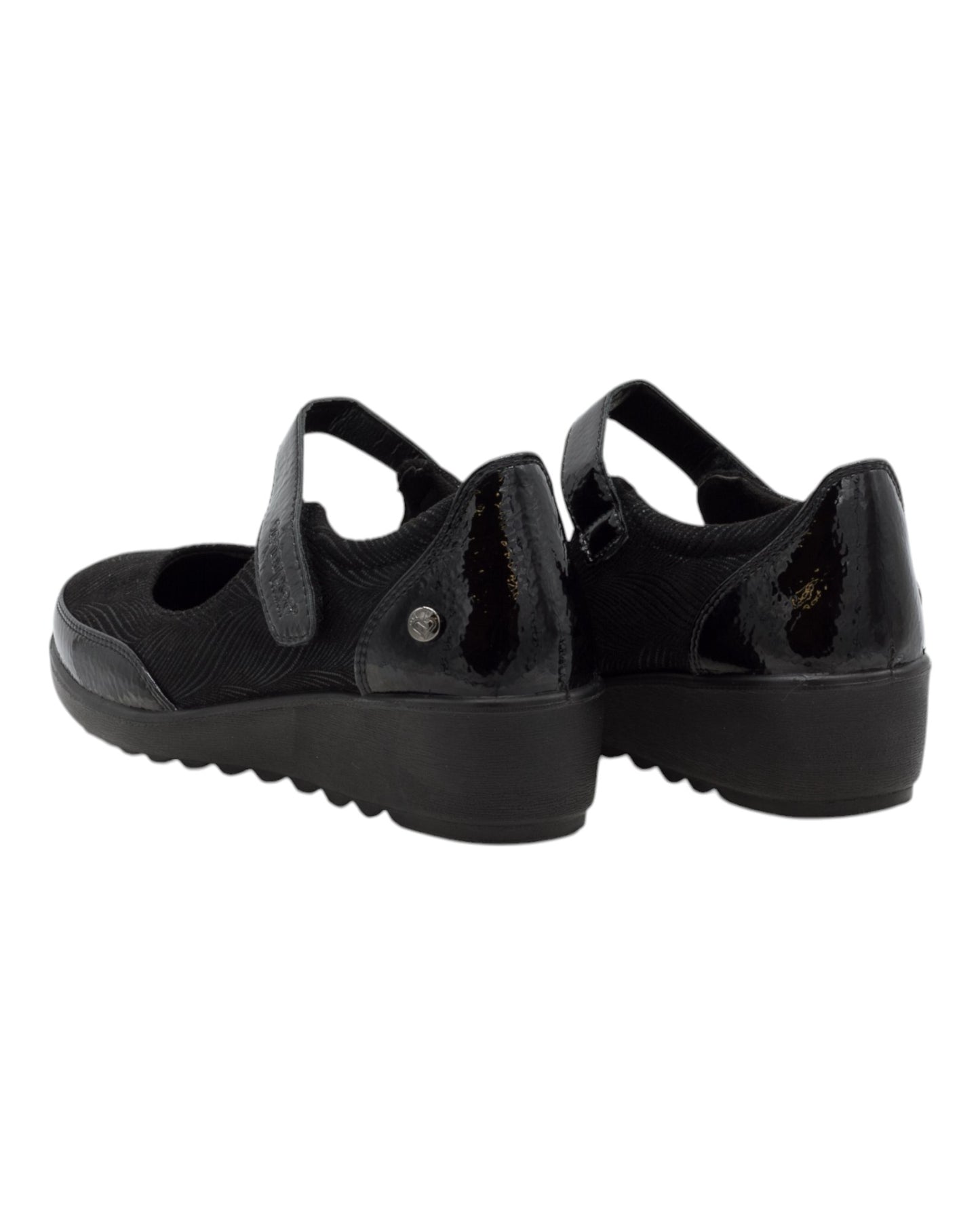 MANOLETINAS DE MUJER AMARPIES ATL27024 EN NEGRO