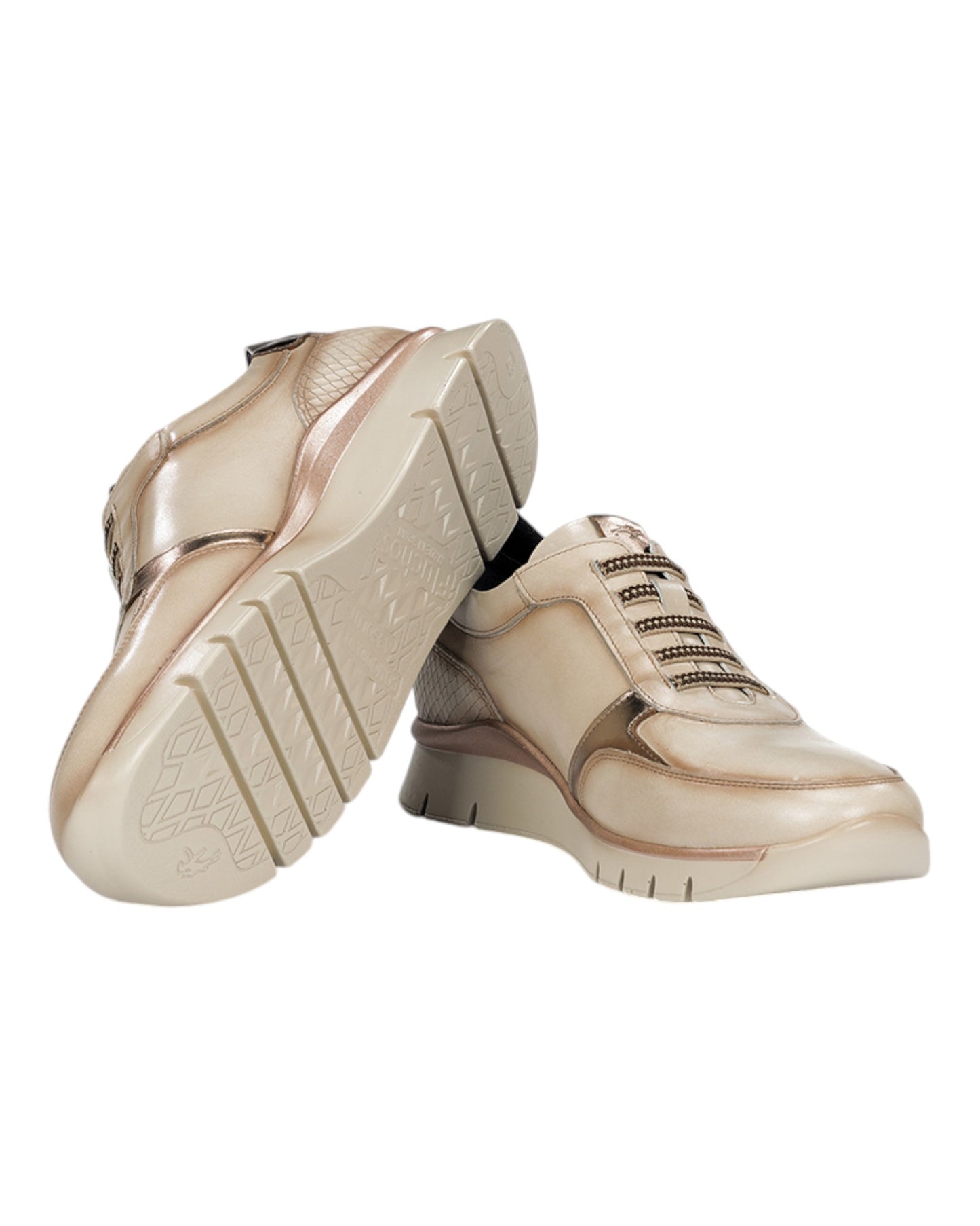 DEPORTIVOS DE MUJER FLUCHOS F2074 EN BEIGE