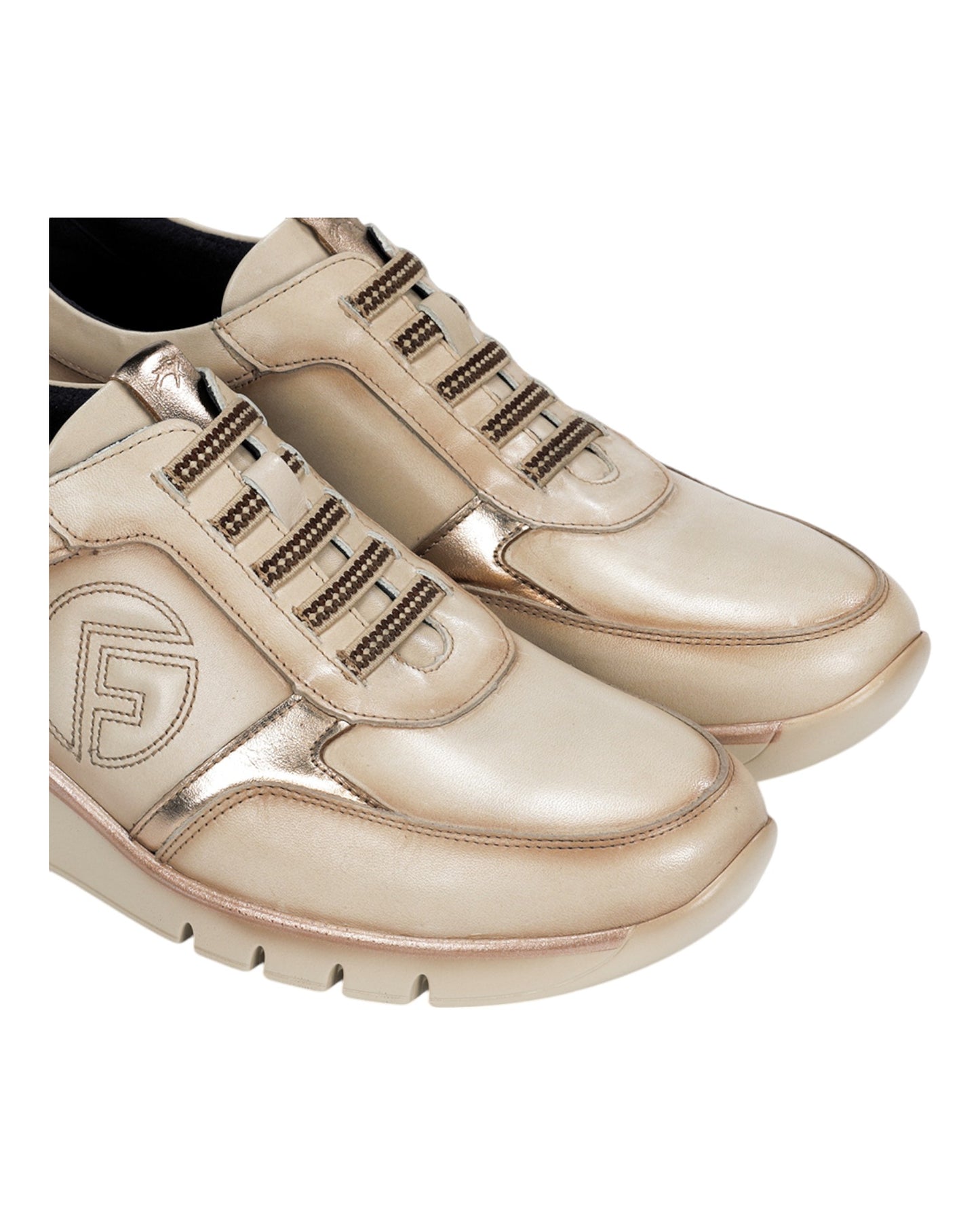 DEPORTIVOS DE MUJER FLUCHOS F2074 EN BEIGE