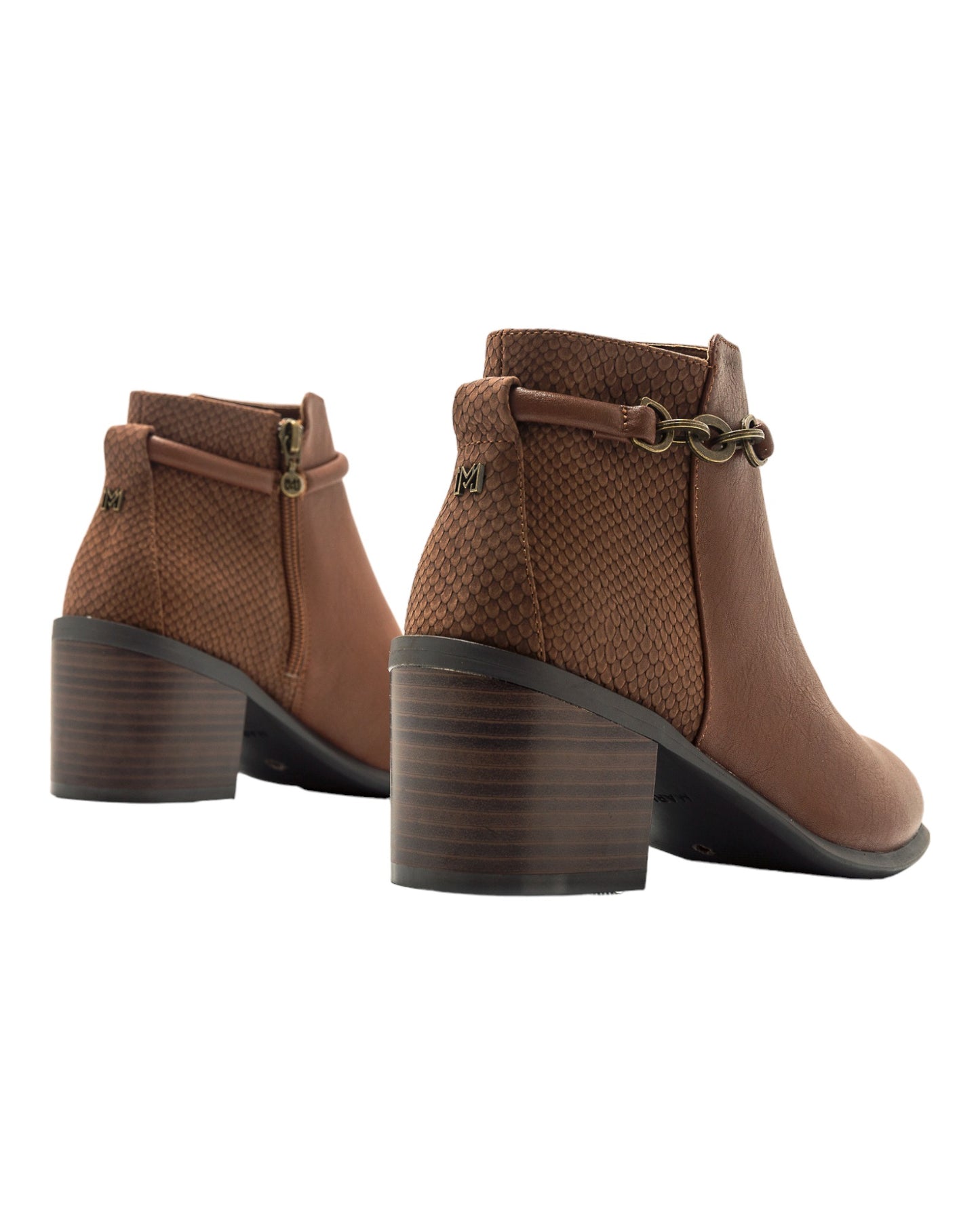 BOTINES DE MUJER MARIAMARE 63361 EN CUERO