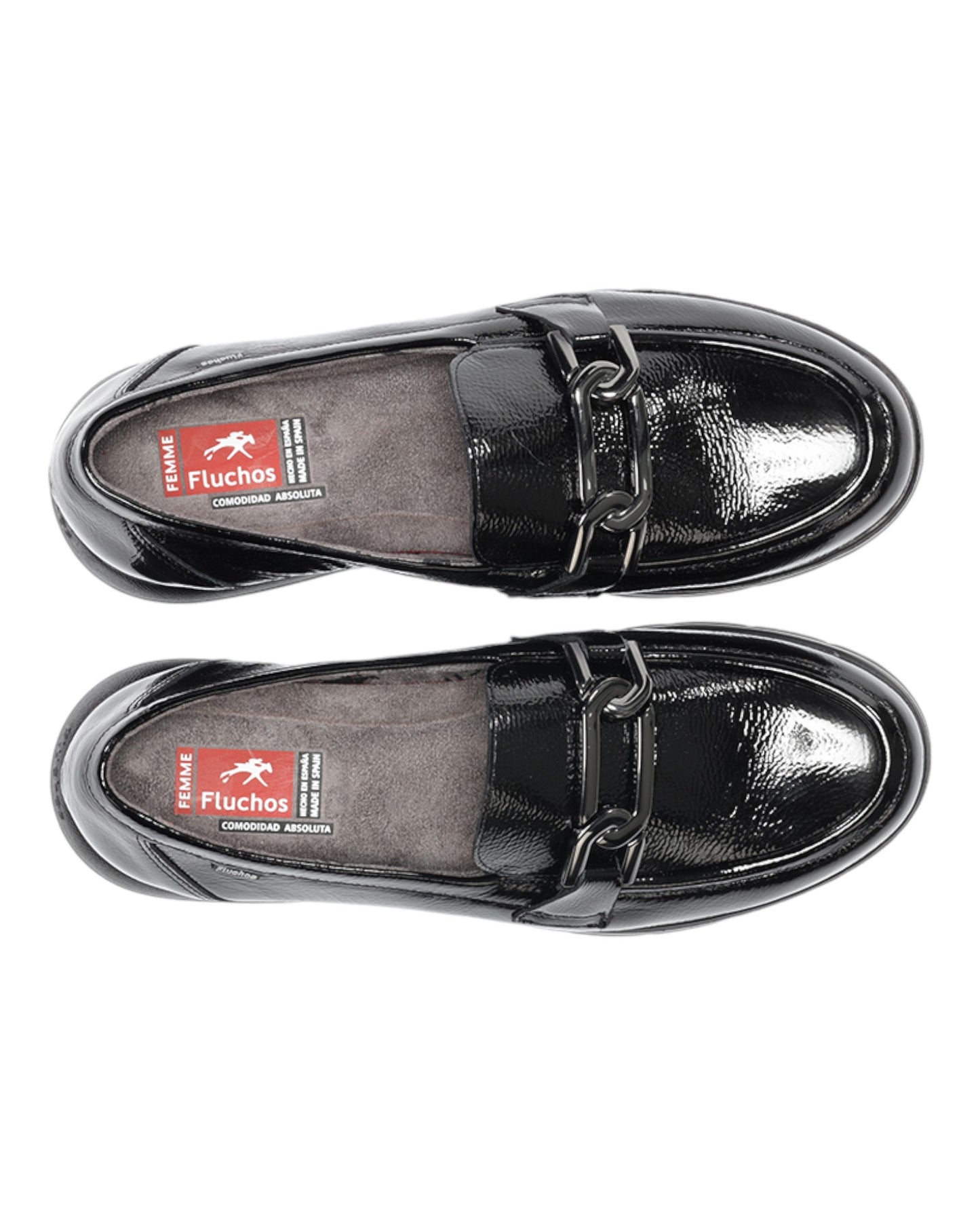 ZAPATOS DE MUJER FLUCHOS F1794 EN NEGRO