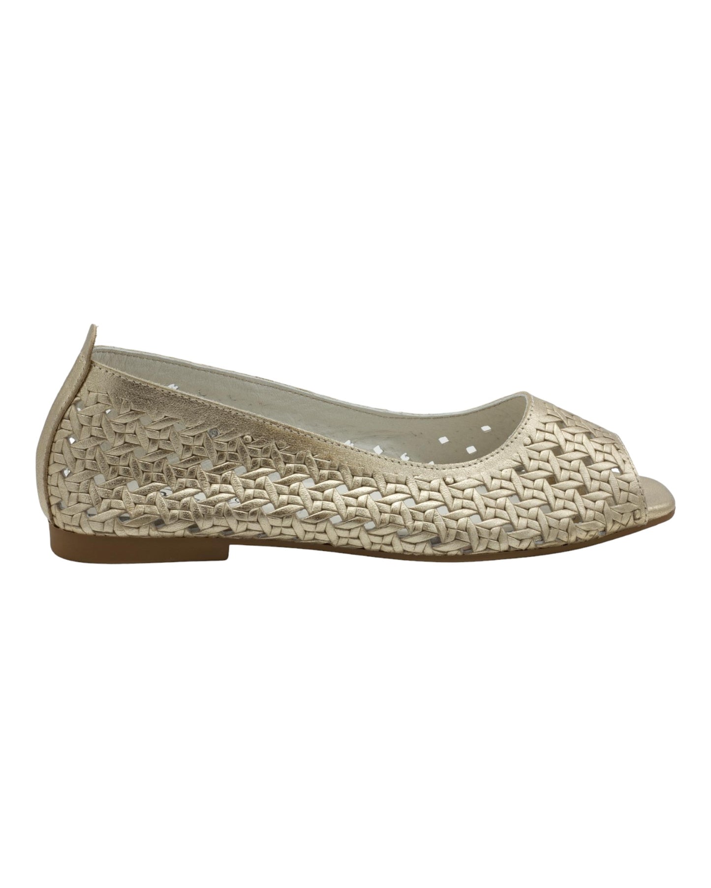 ZAPATOS DE MUJER TOP3 SR24459 EN ORO
