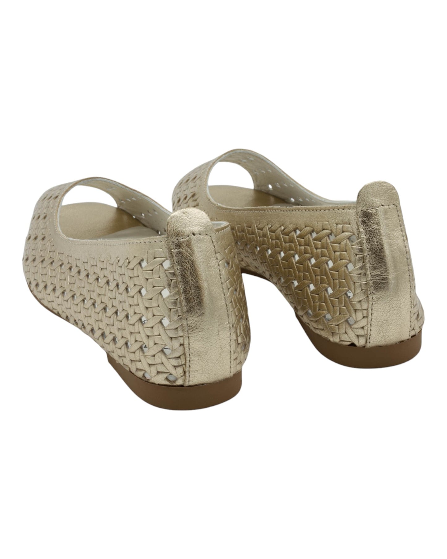 ZAPATOS DE MUJER TOP3 SR24459 EN ORO