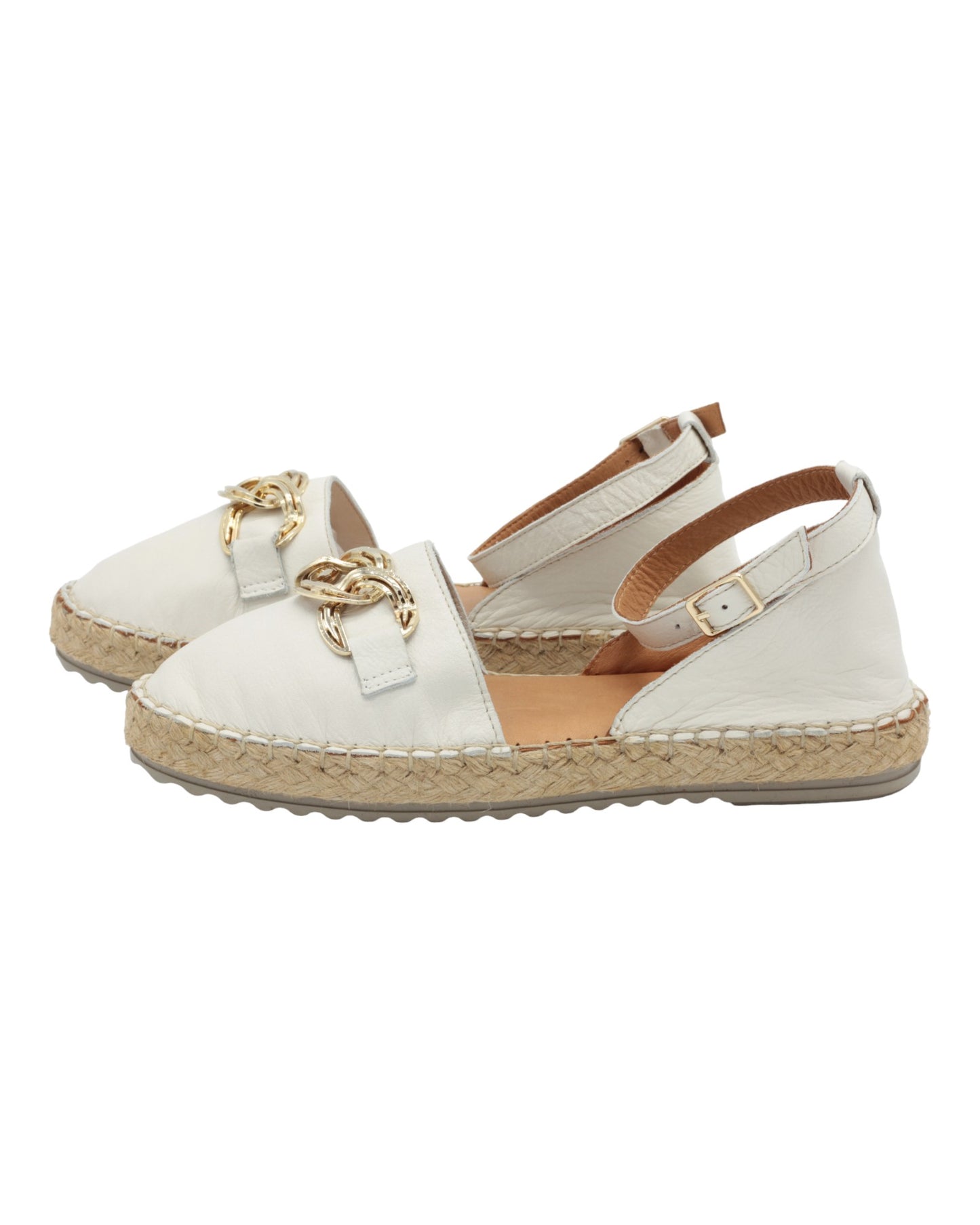 ALPARGATAS DE MUJER TOP3 SR24510 EN CREMA