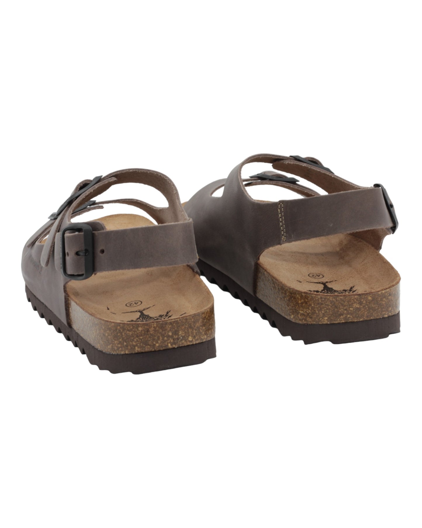 SANDALIAS DE HOMBRE INTER-BIOS 9567-SM EN TAUPE