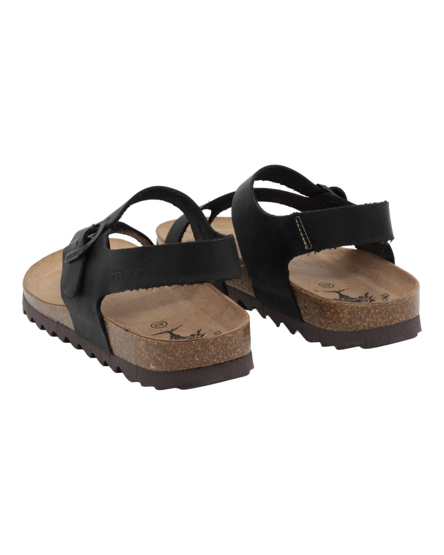 SANDALIAS DE HOMBRE INTER-BIOS 9512-SM EN NEGRO