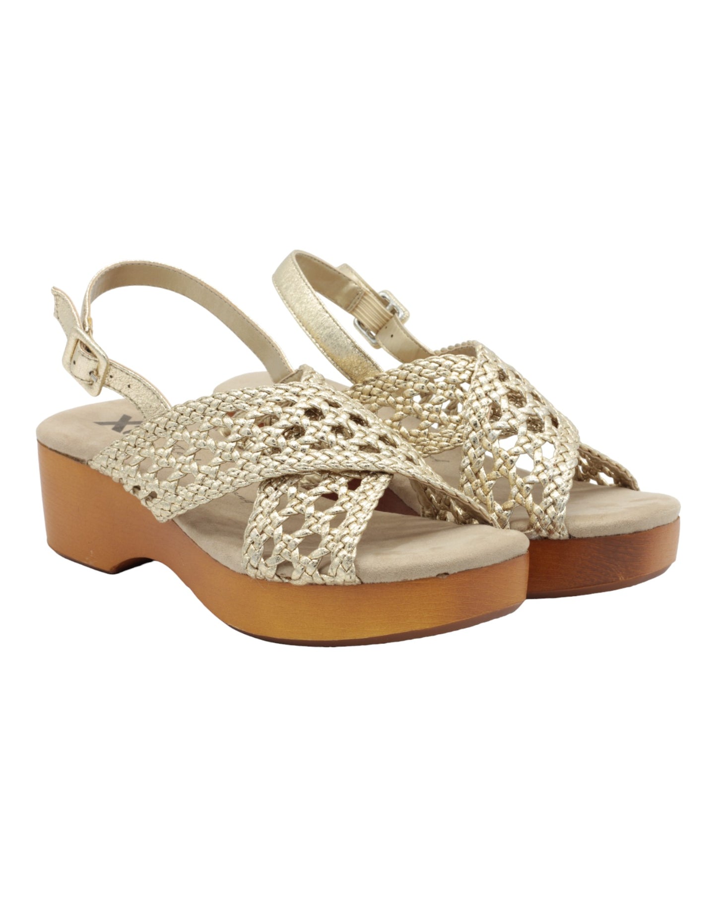 SANDALIAS DE MUJER XTI 143357 EN ORO