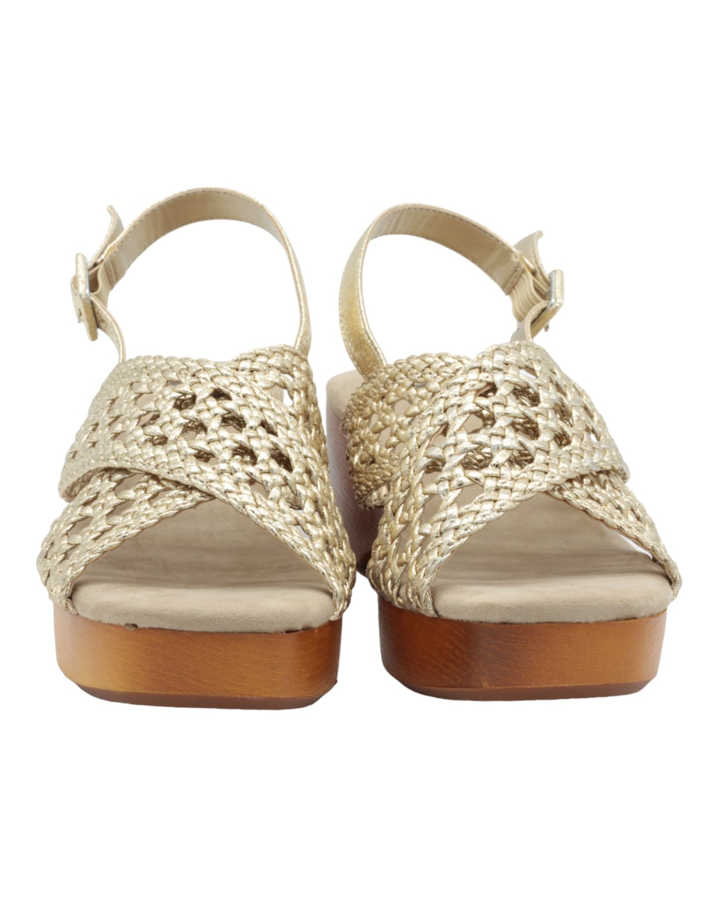 SANDALIAS DE MUJER XTI 143357 EN ORO