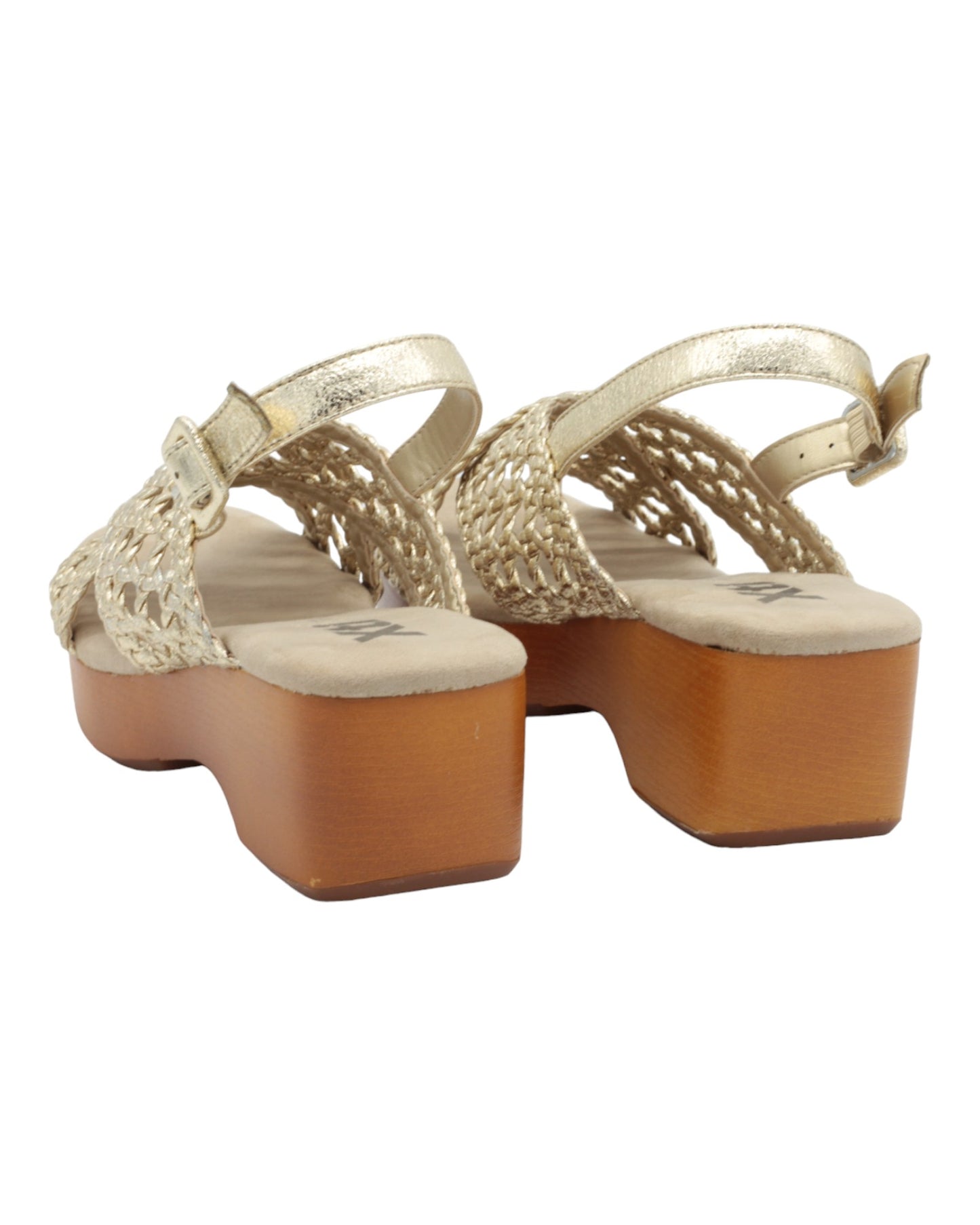 SANDALIAS DE MUJER XTI 143357 EN ORO